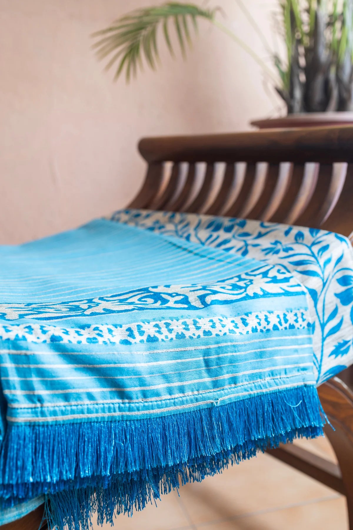 Gheecha Silk Sarees - Skyblue 3