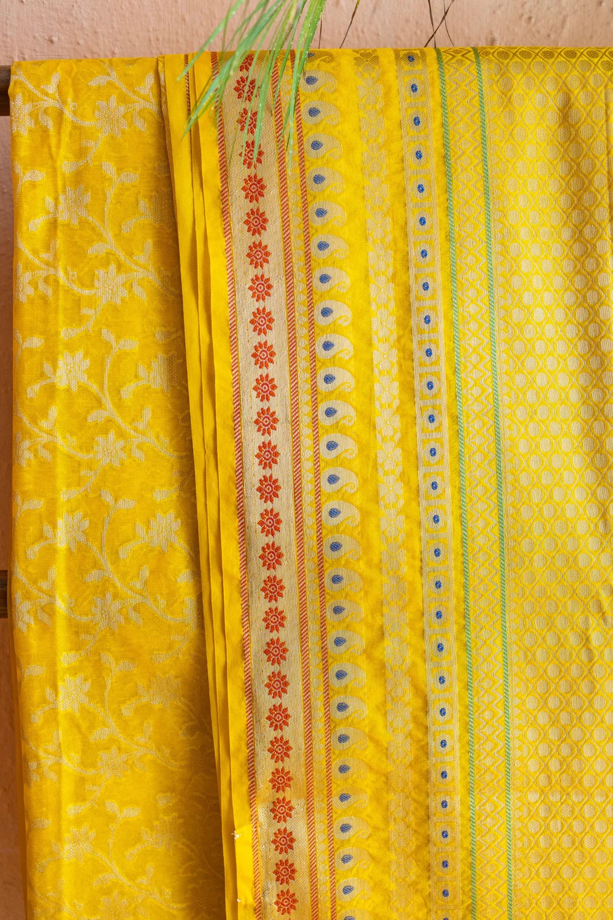 Banarasi Silk Sarees - Yellow