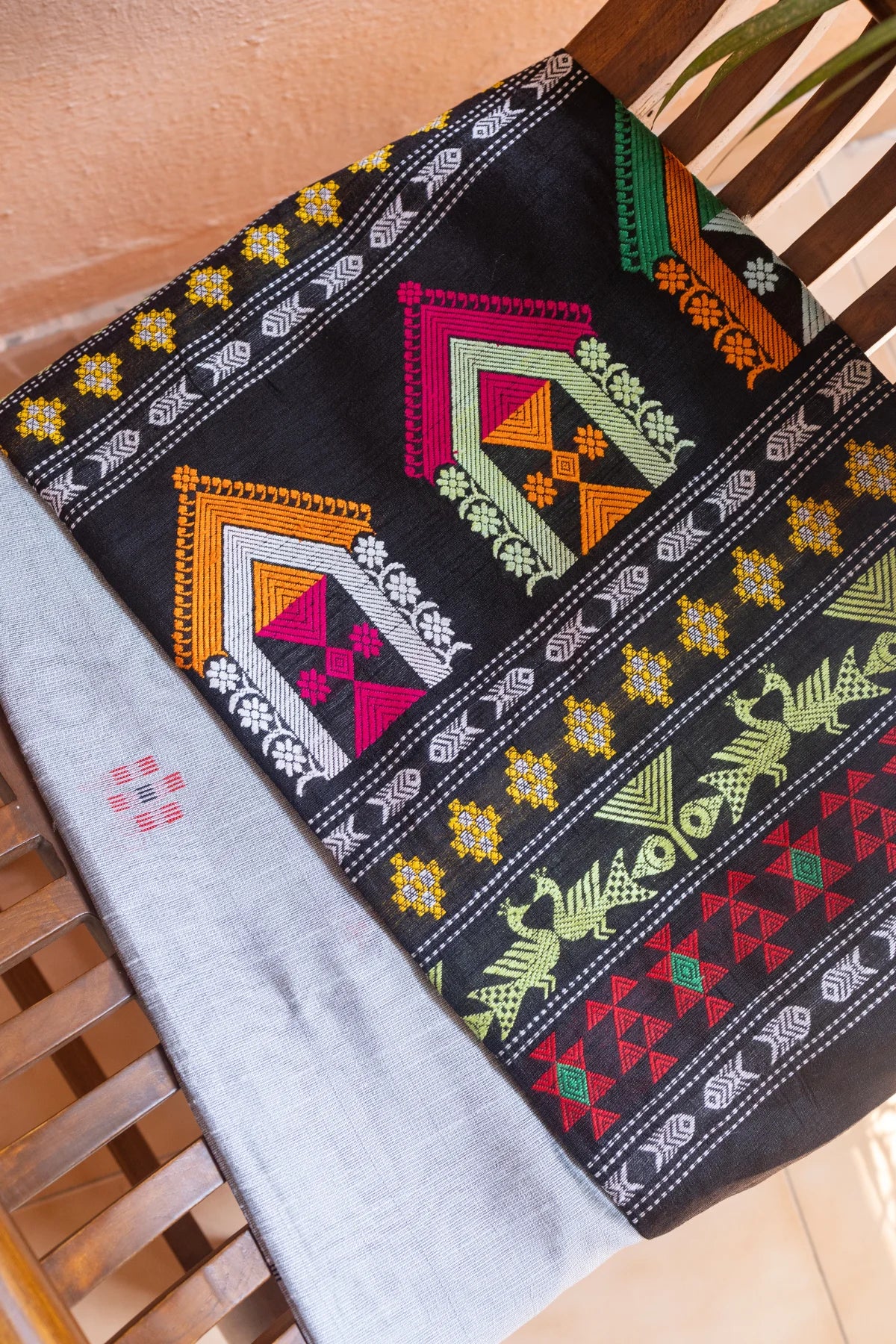 Dolabedi (Orissa) Sarees - Grey