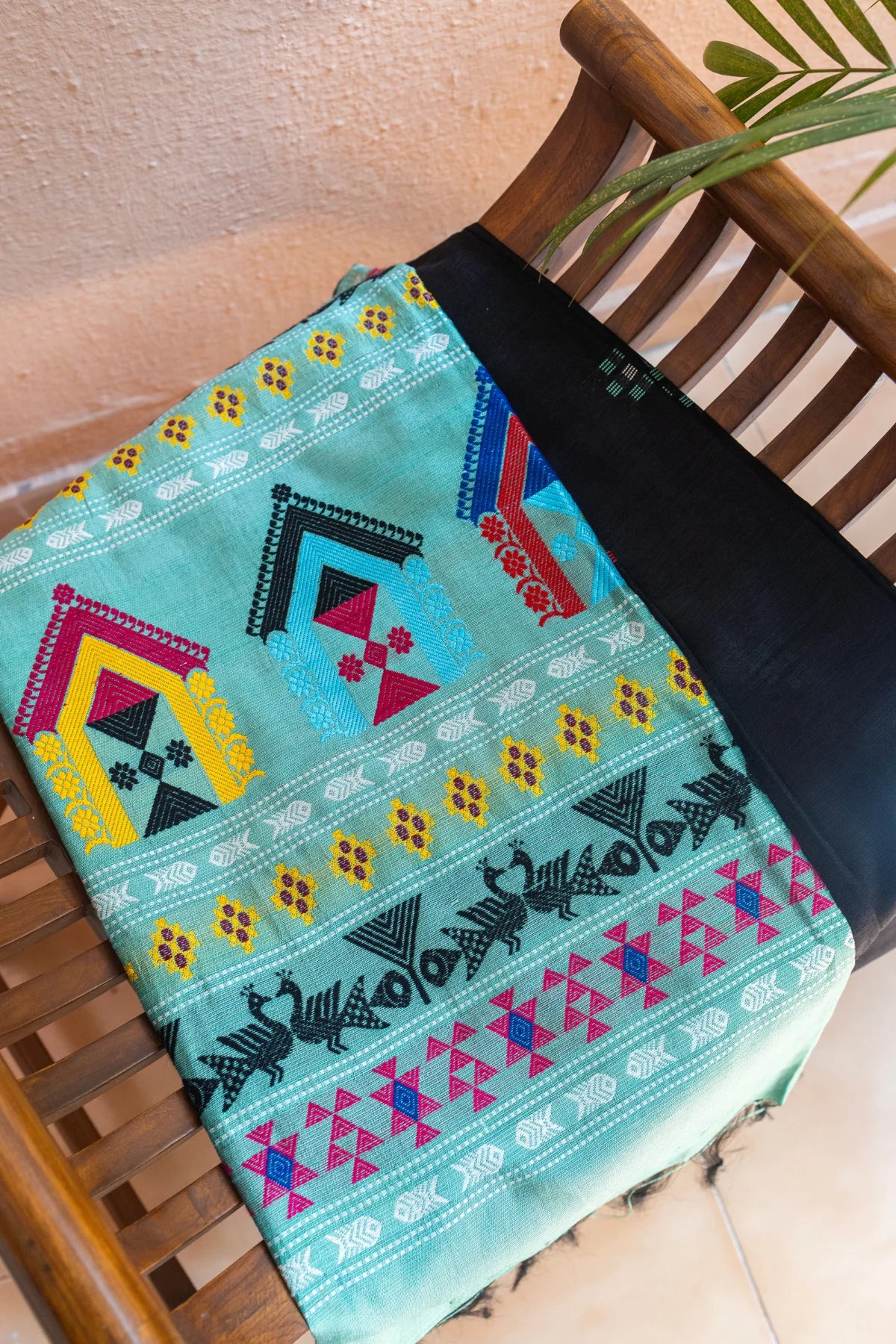 Dolabedi (Orissa) Sarees - Skyblue