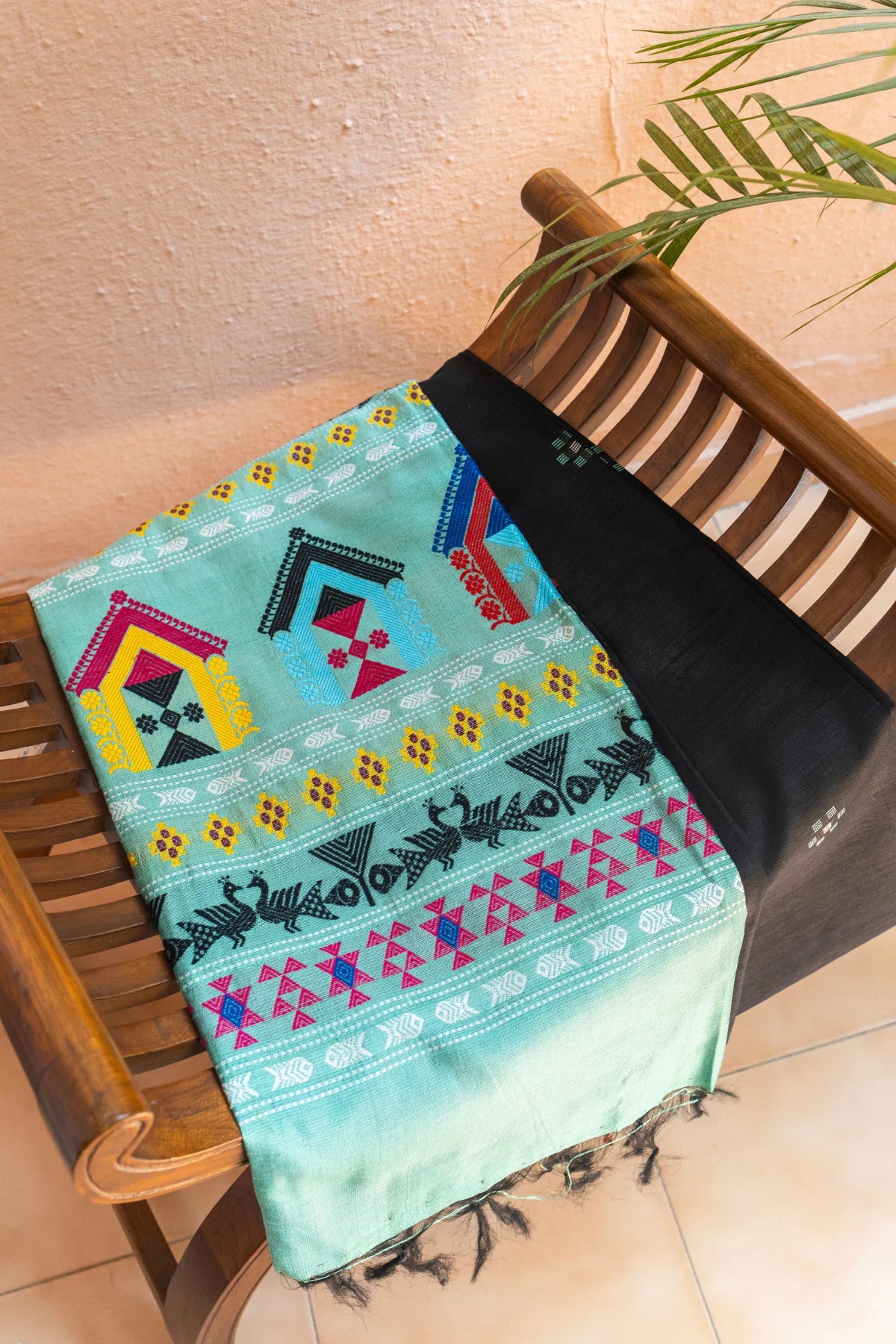 Dolabedi (Orissa) Sarees - Skyblue