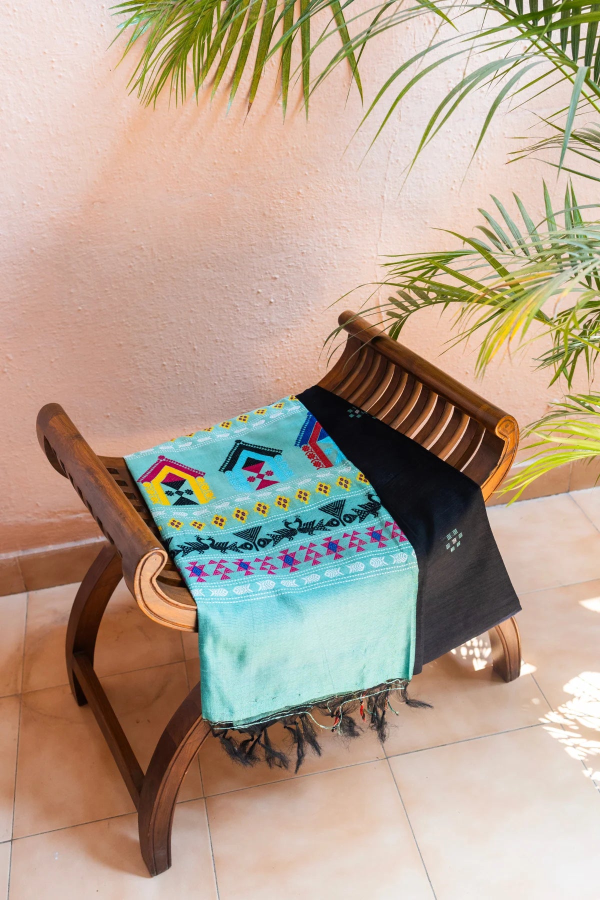 Dolabedi (Orissa) Sarees - Skyblue