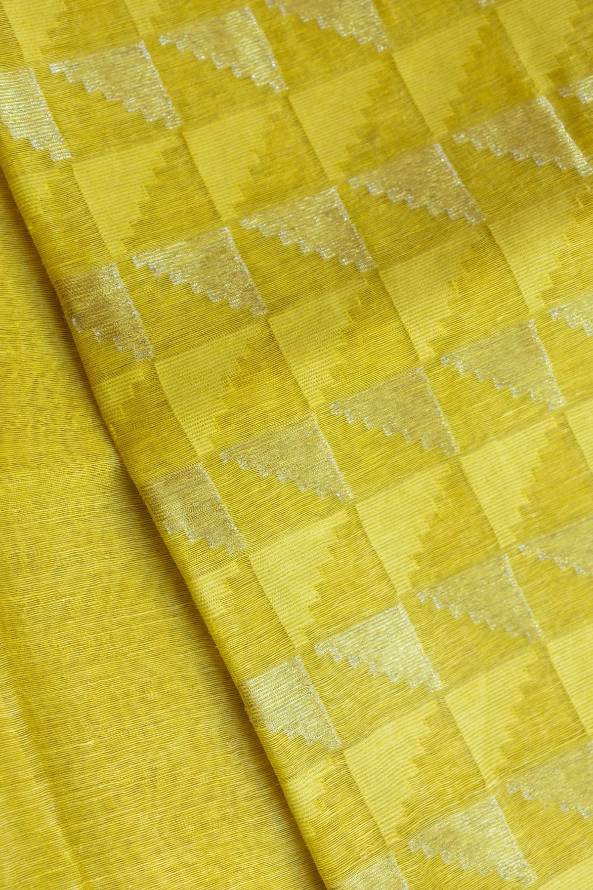 Linen Silk Sarees - Yellow 3
