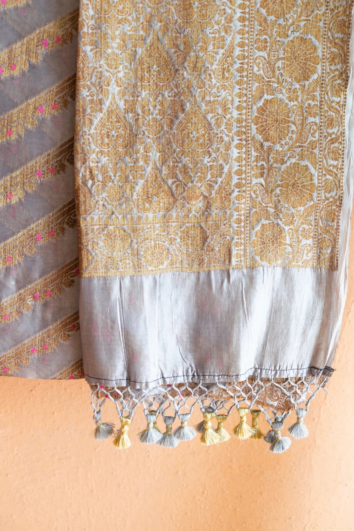 Banarasi Silk Sarees - Grey 2