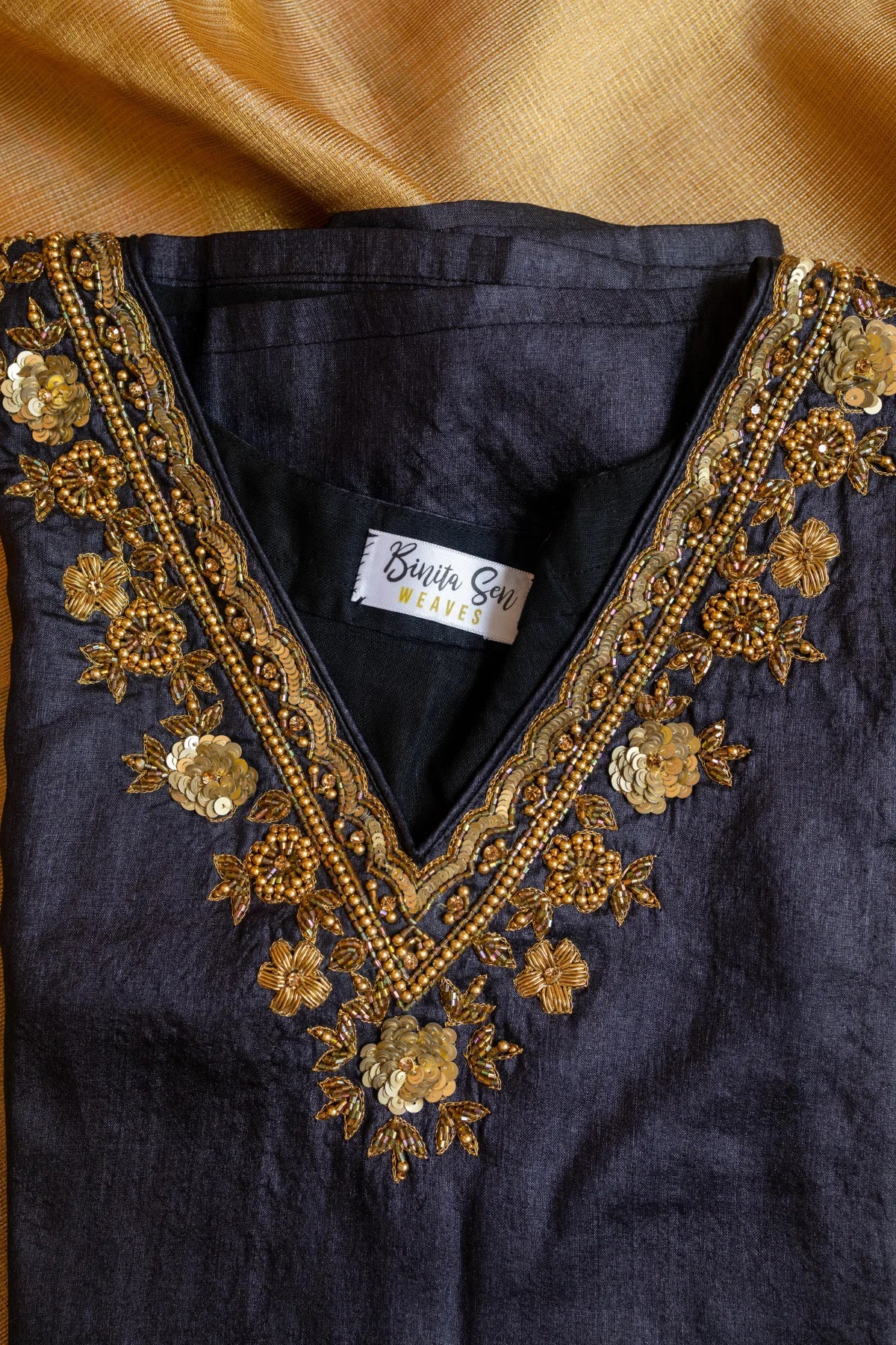 Zardosi Co-ord Sets - Black