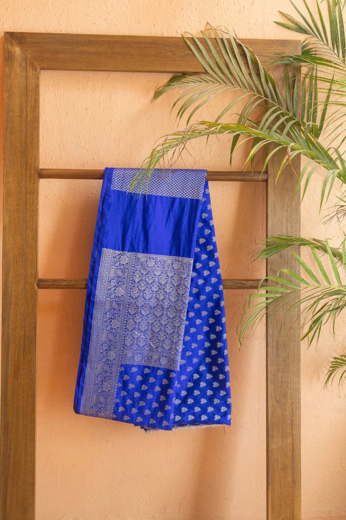 Banarasi Silk Sarees- Royal Blue