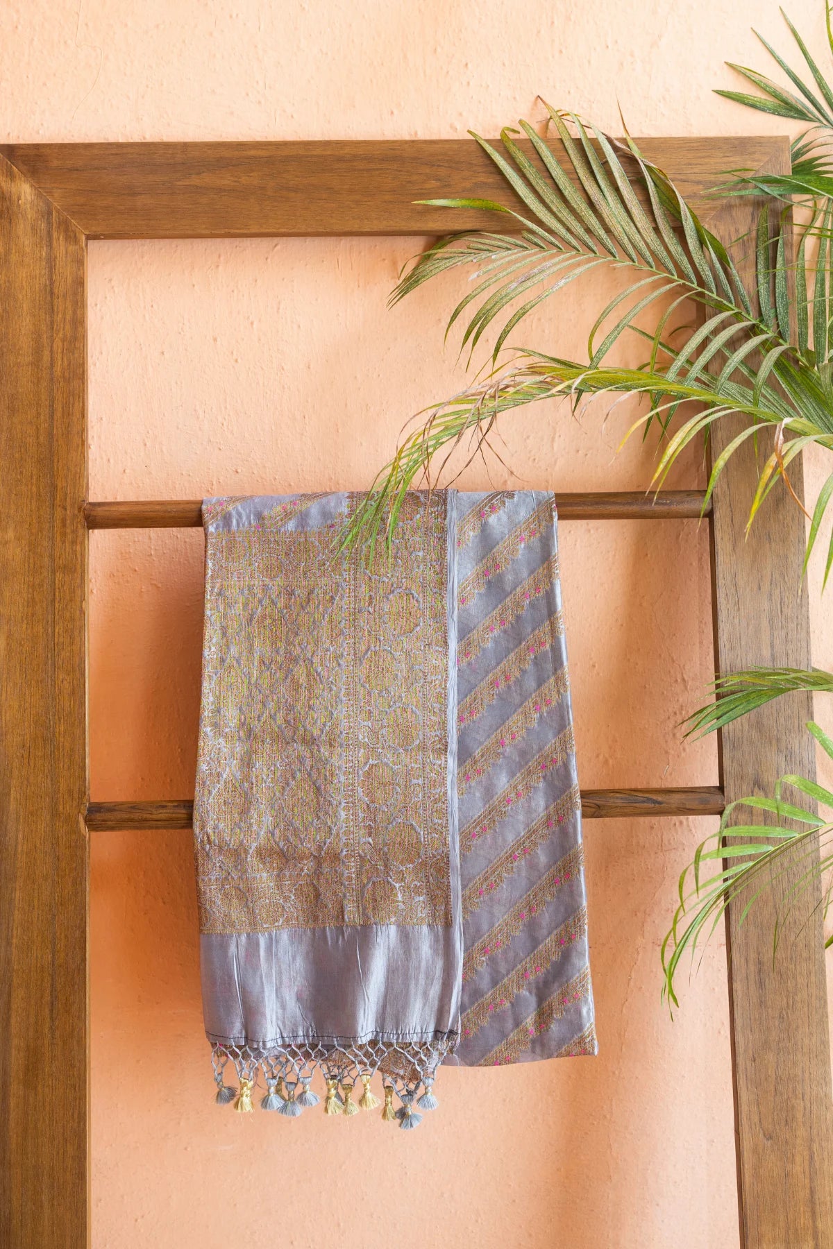 Banarasi Silk Sarees - Grey 2