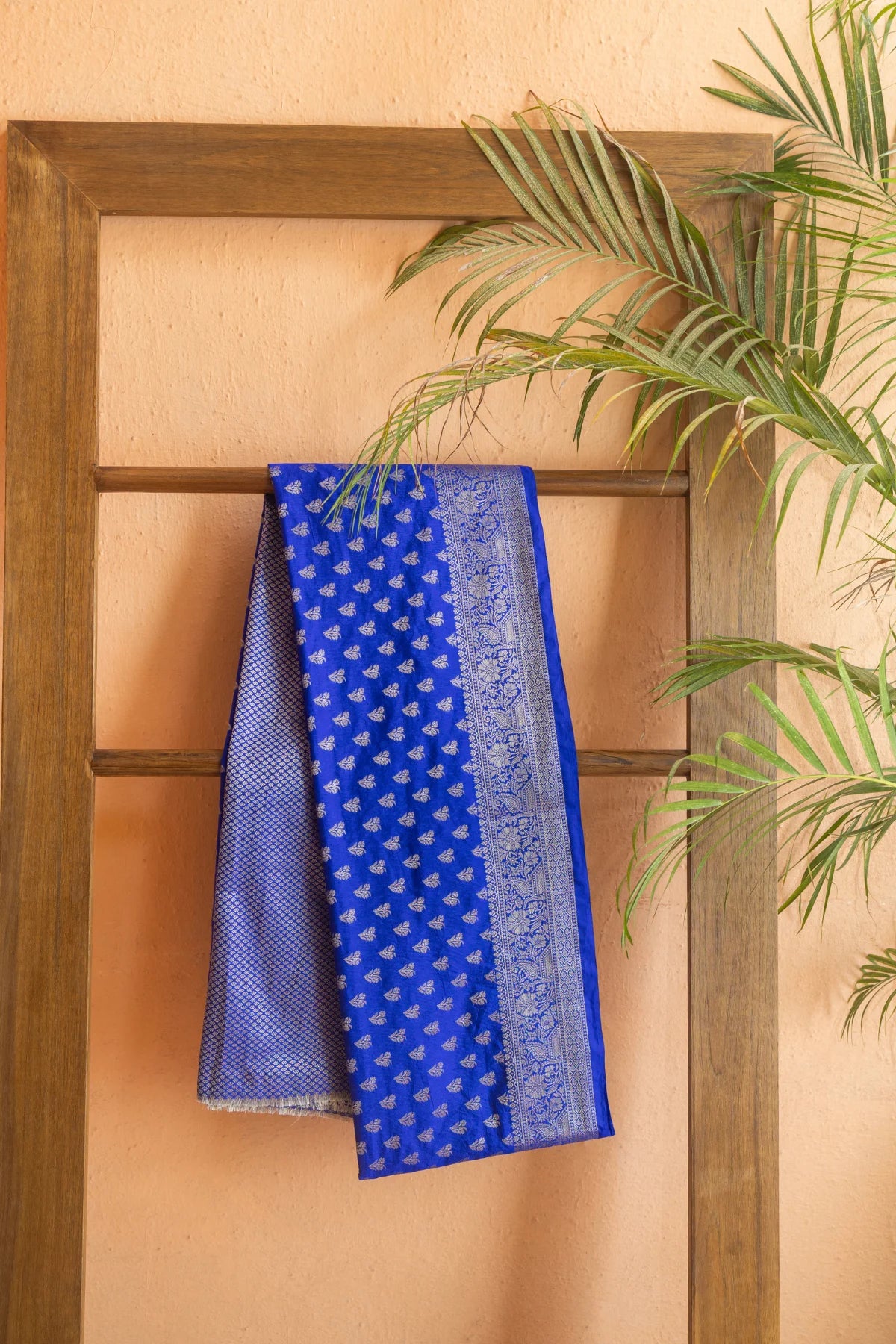 Banarasi Silk Sarees- Royal Blue