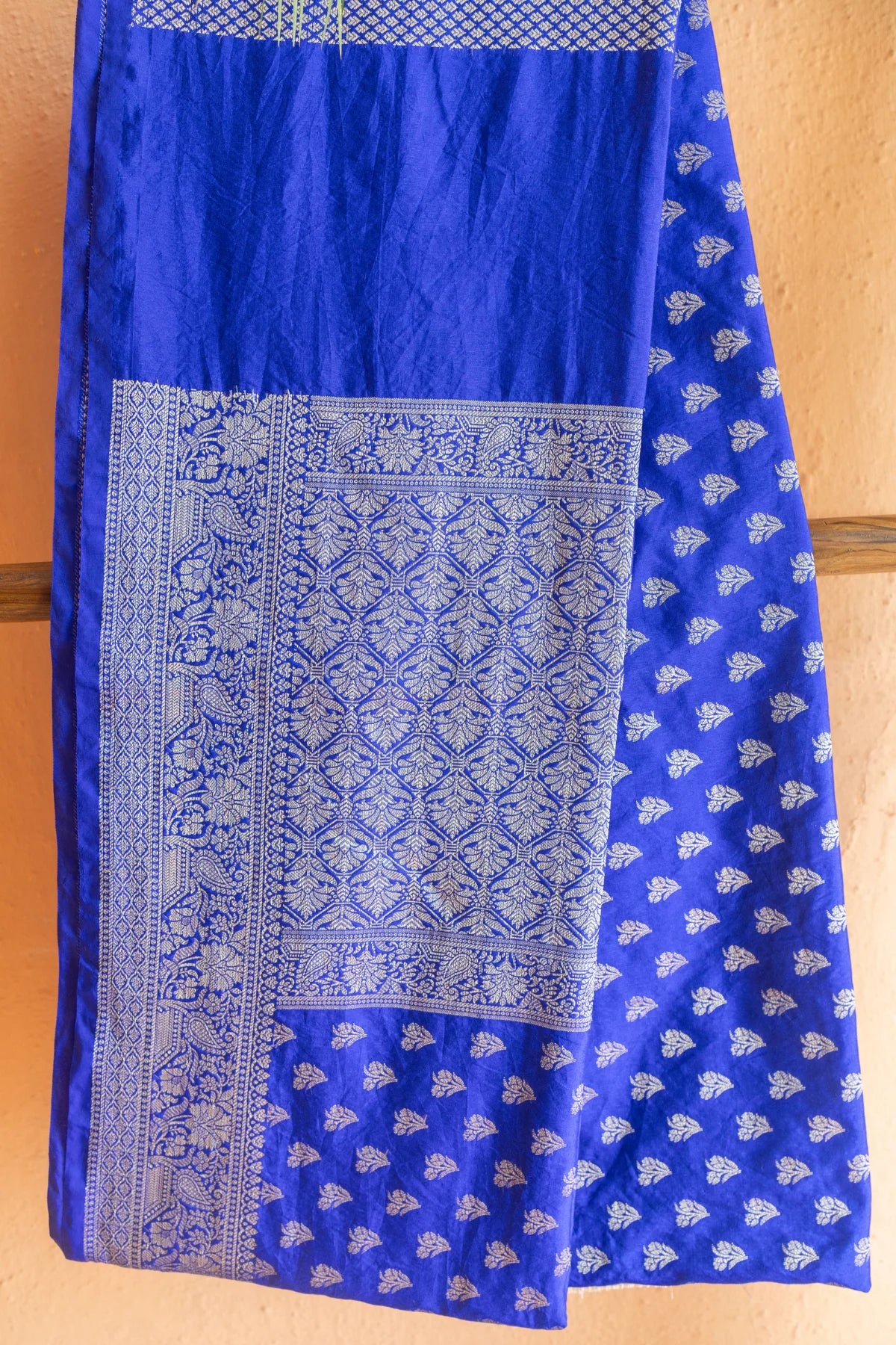 Banarasi Silk Sarees- Royal Blue