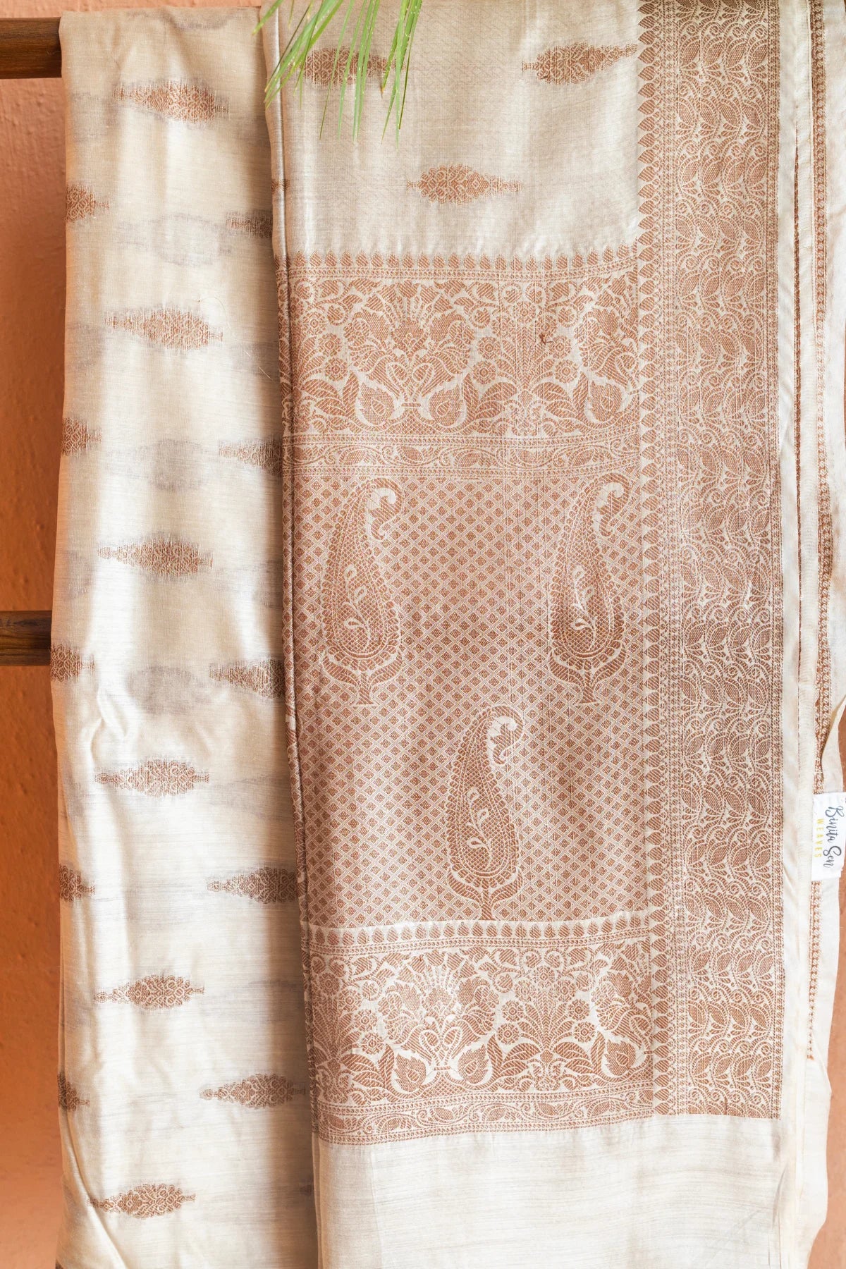 Banarasi Silk Sarees - Cream