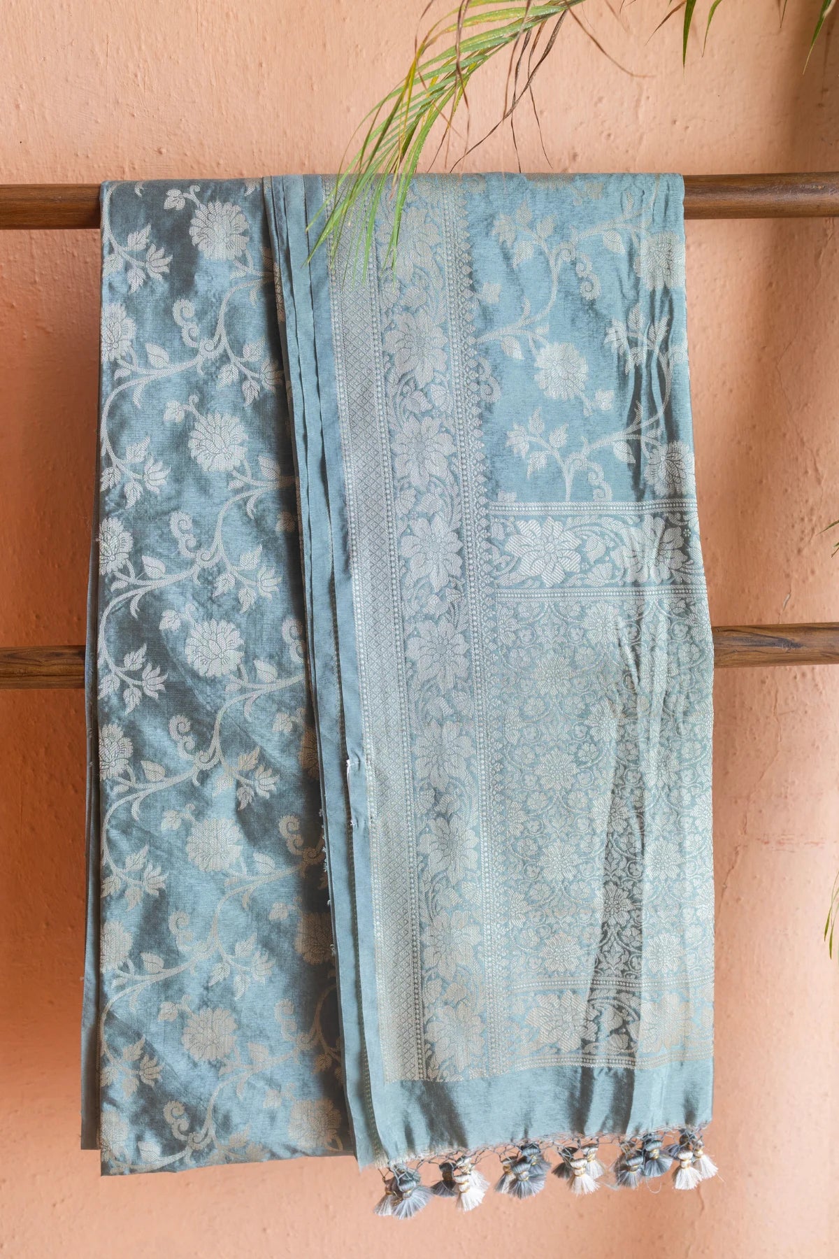 Banarasi Silk Sarees - Grey