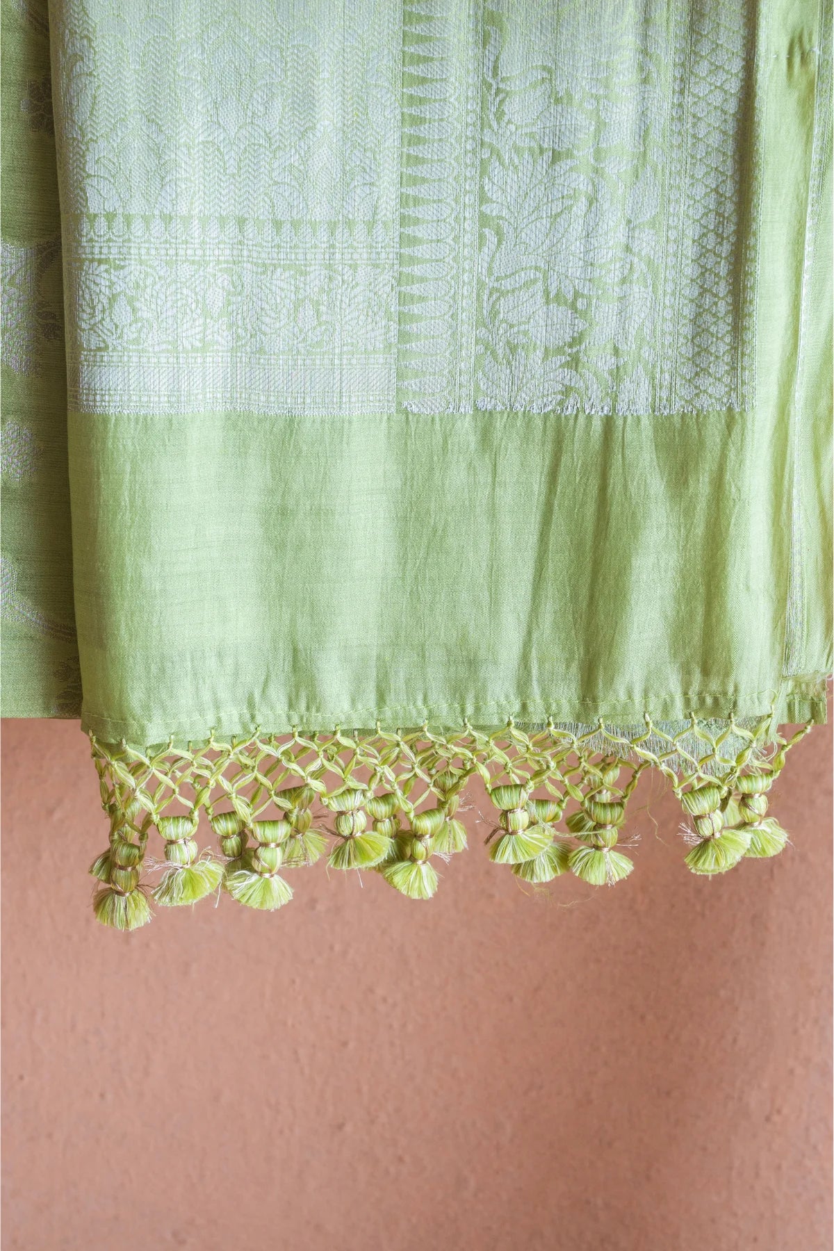 Banarasi Silk Sarees - Olive Green