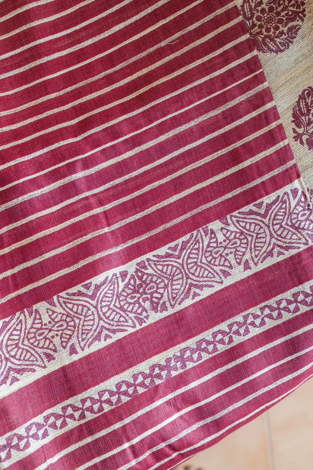 Gheecha Silk Sarees - Pink 1