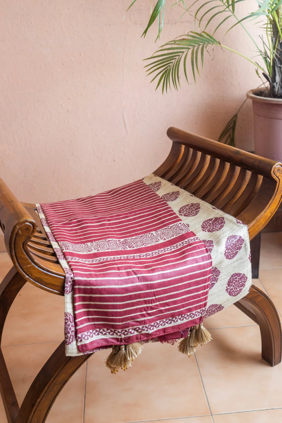 Gheecha Silk Sarees - Pink 1