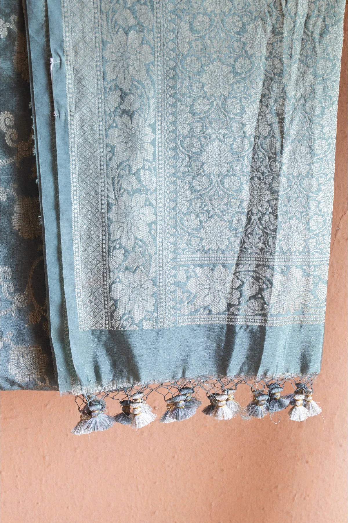 Banarasi Silk Sarees - Grey