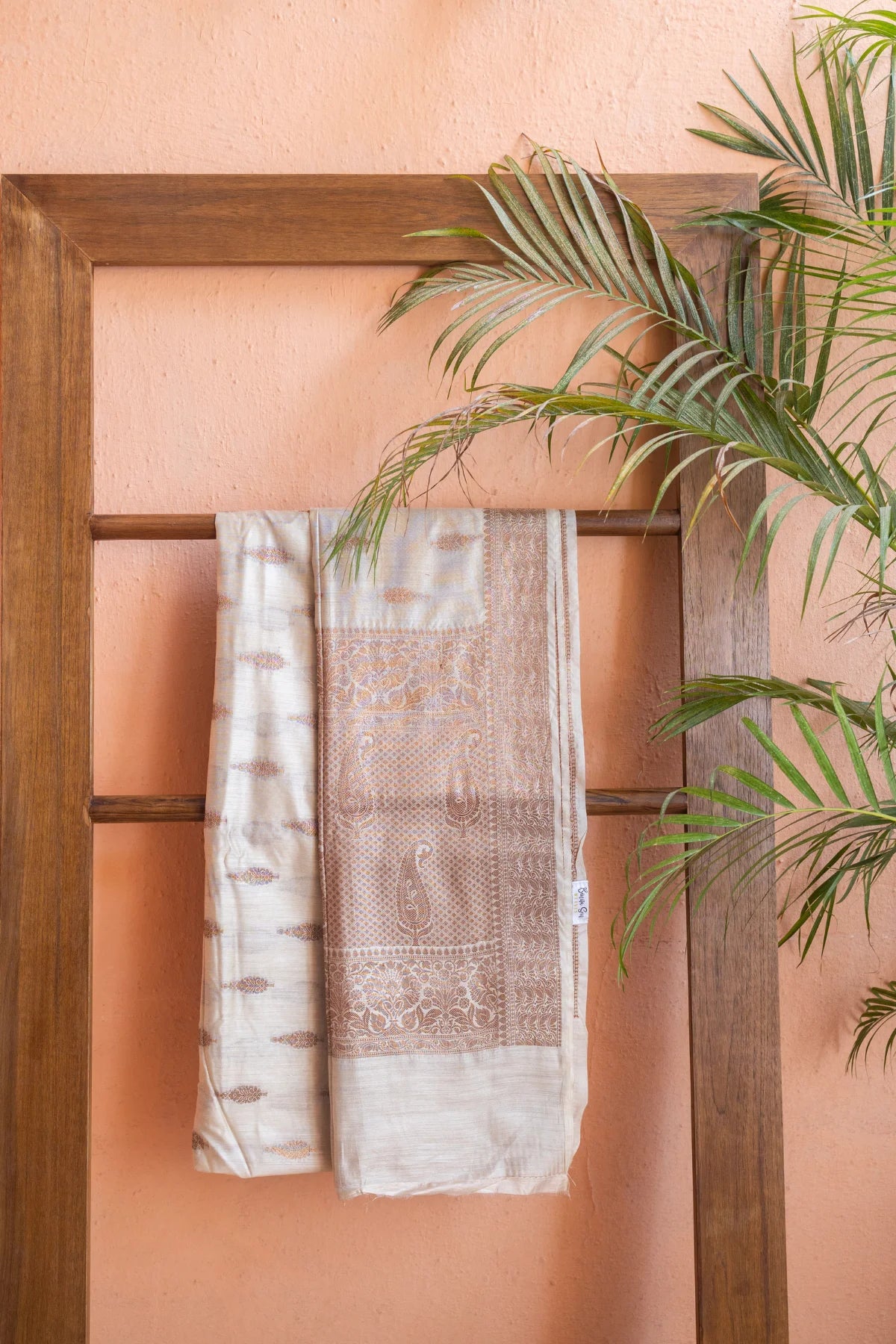 Banarasi Silk Sarees - Cream