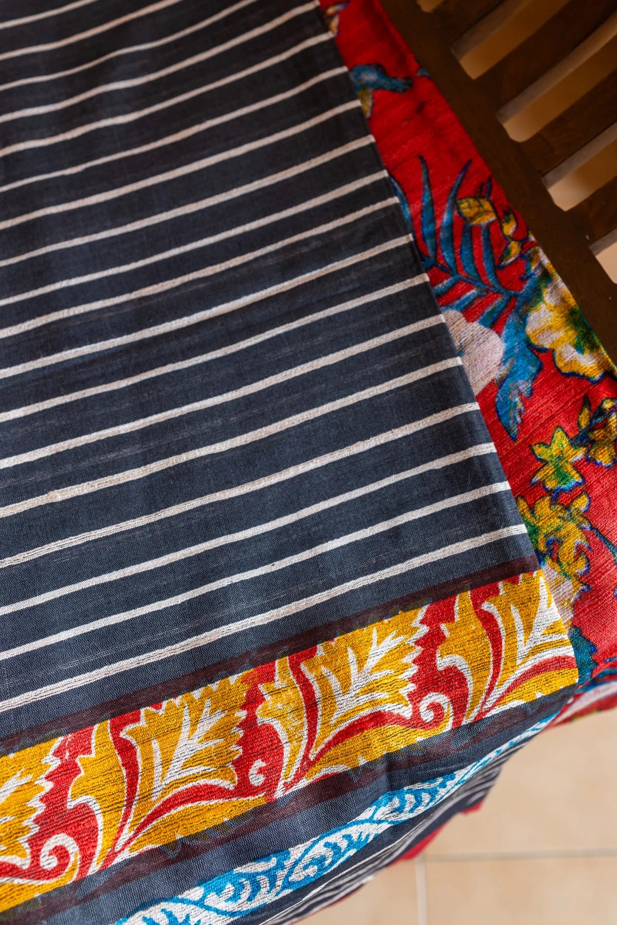 Gheecha Silk Sarees - Black