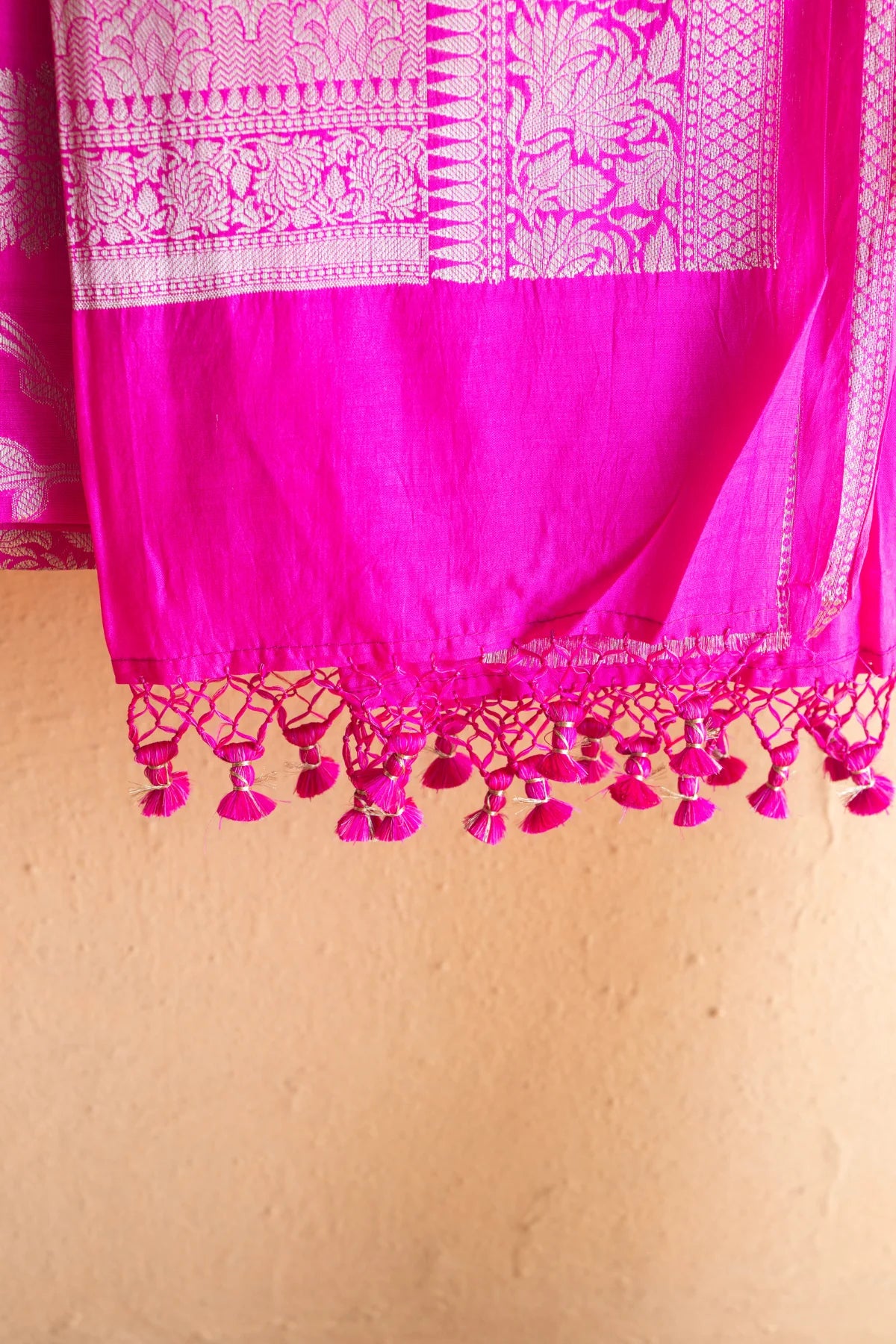 Banarasi Silk Sarees - Hot Pink 2