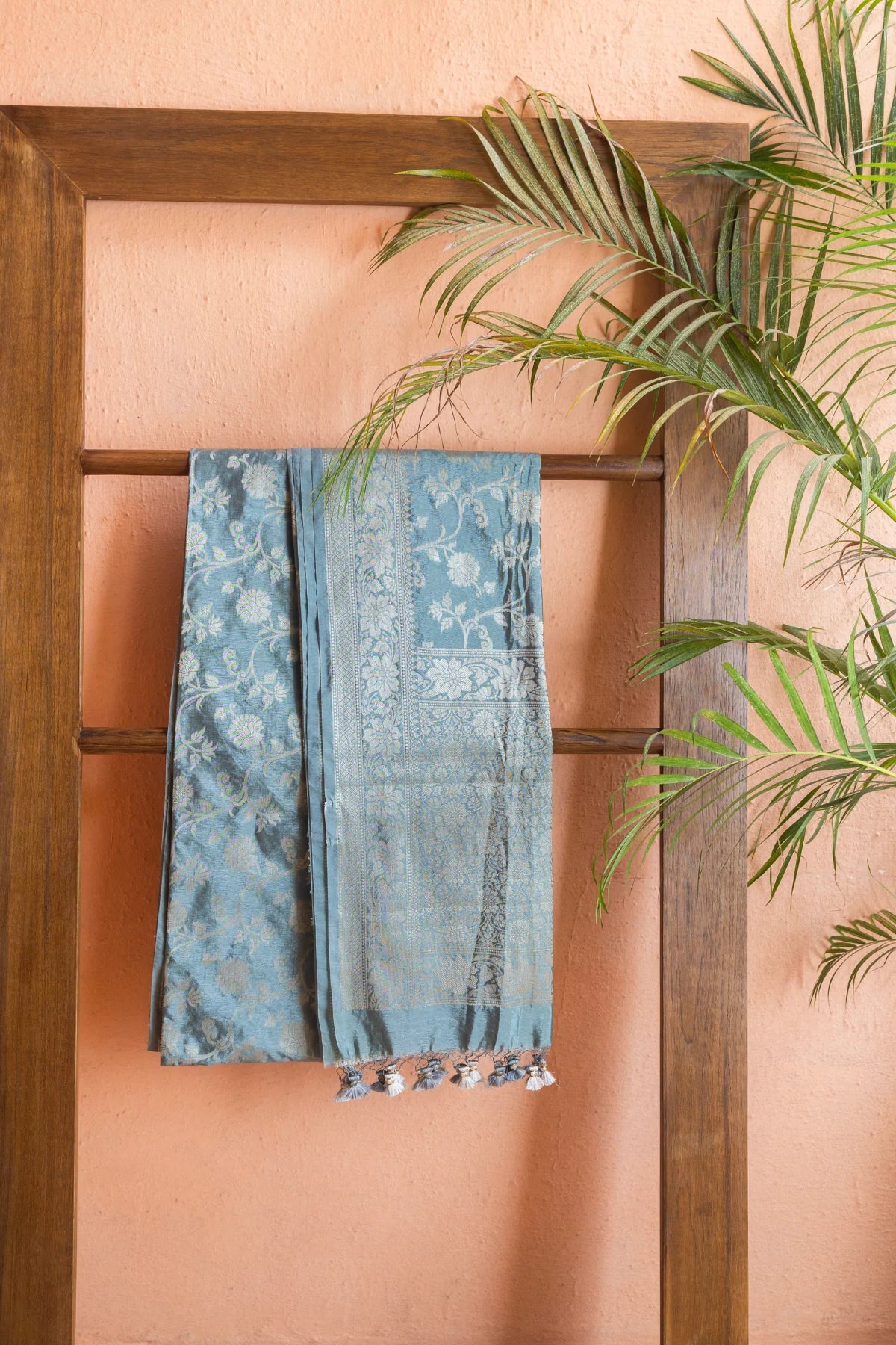 Banarasi Silk Sarees - Grey