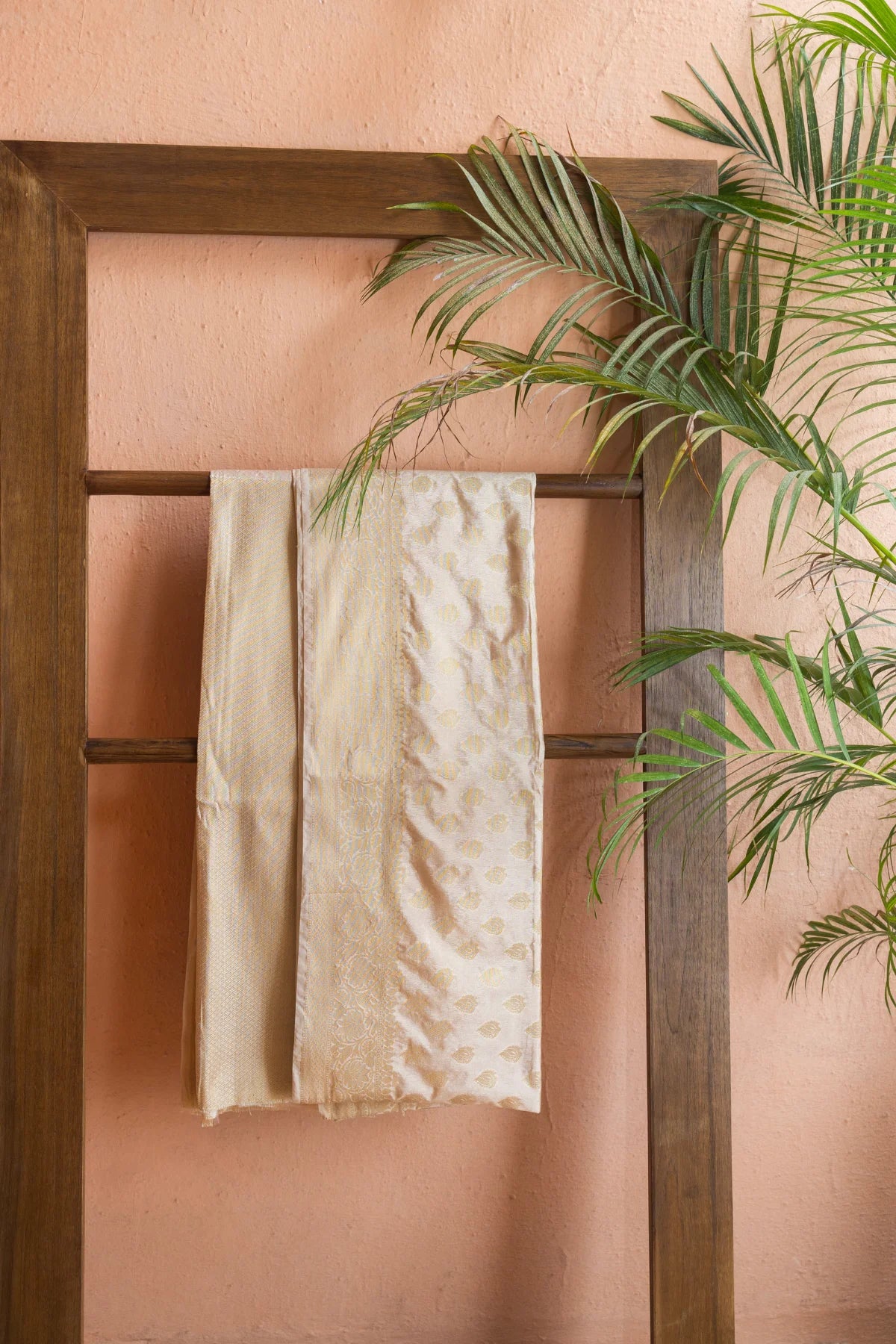 Banarasi Silk Sarees - Cream