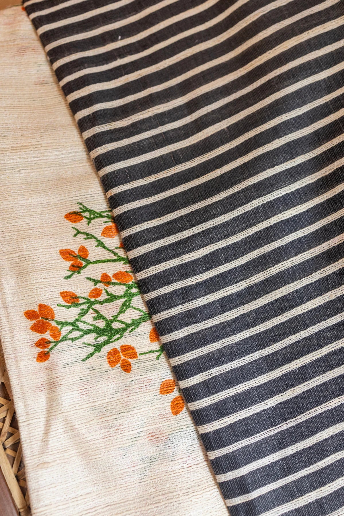 Gheecha Silk Sarees - Black