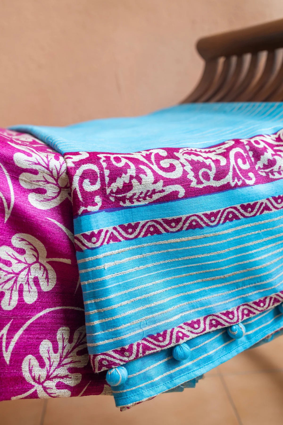 Gheecha Silk Sarees - Skyblue 1