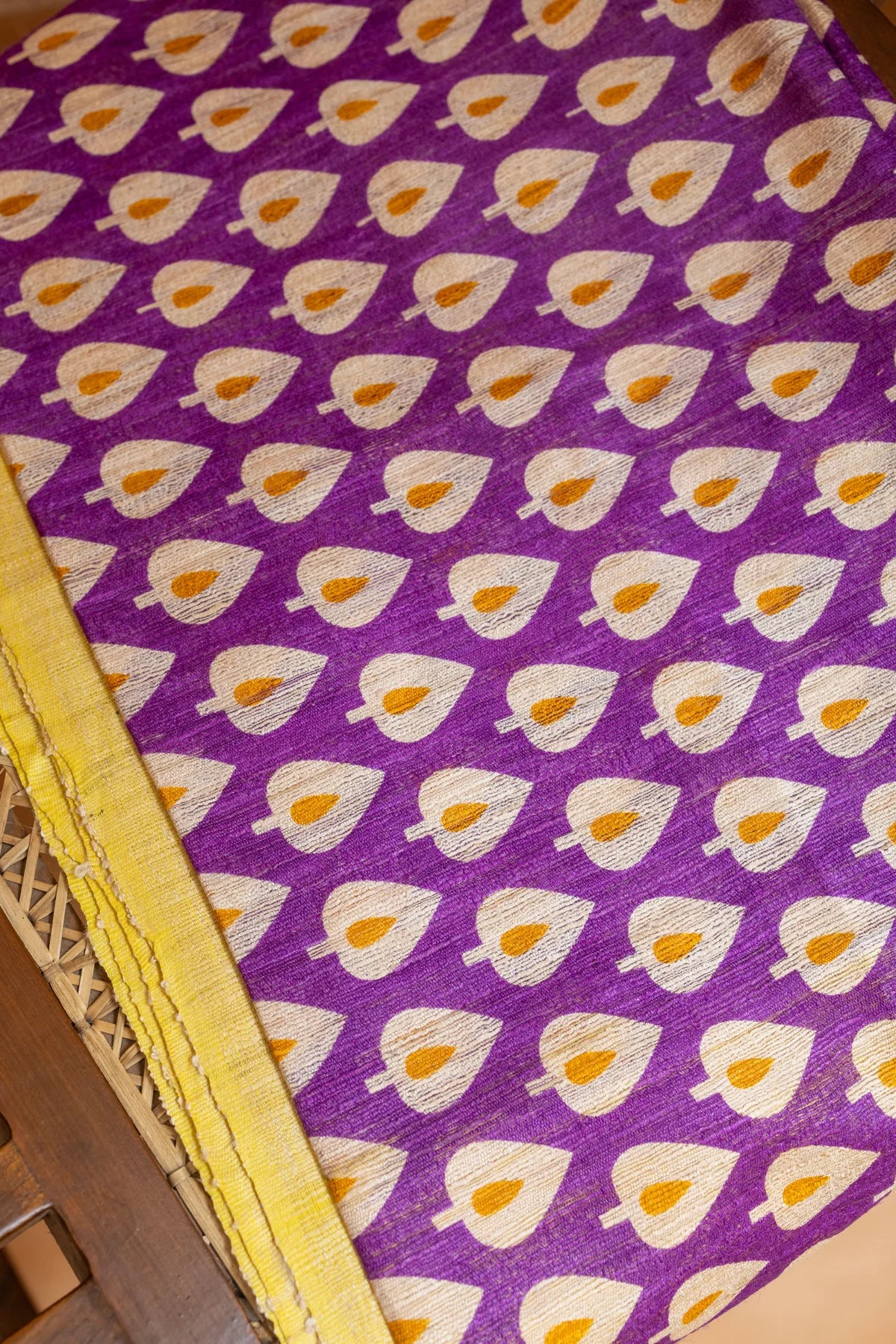 Gheecha Silk Sarees - Purple 2