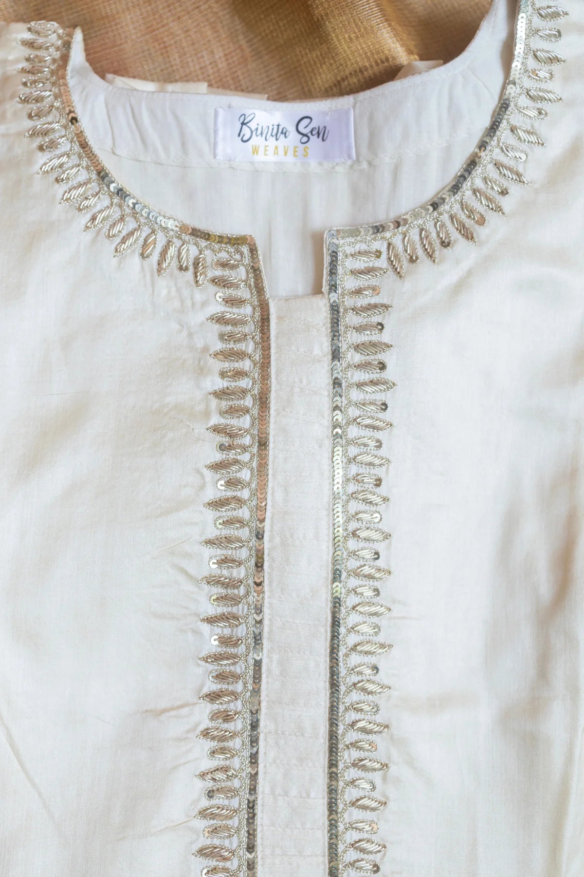 Zardosi Co-ord Sets - White