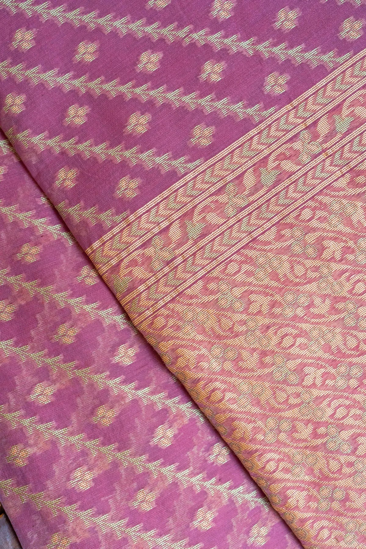 Banarasi Cotton Sarees - Pink -2
