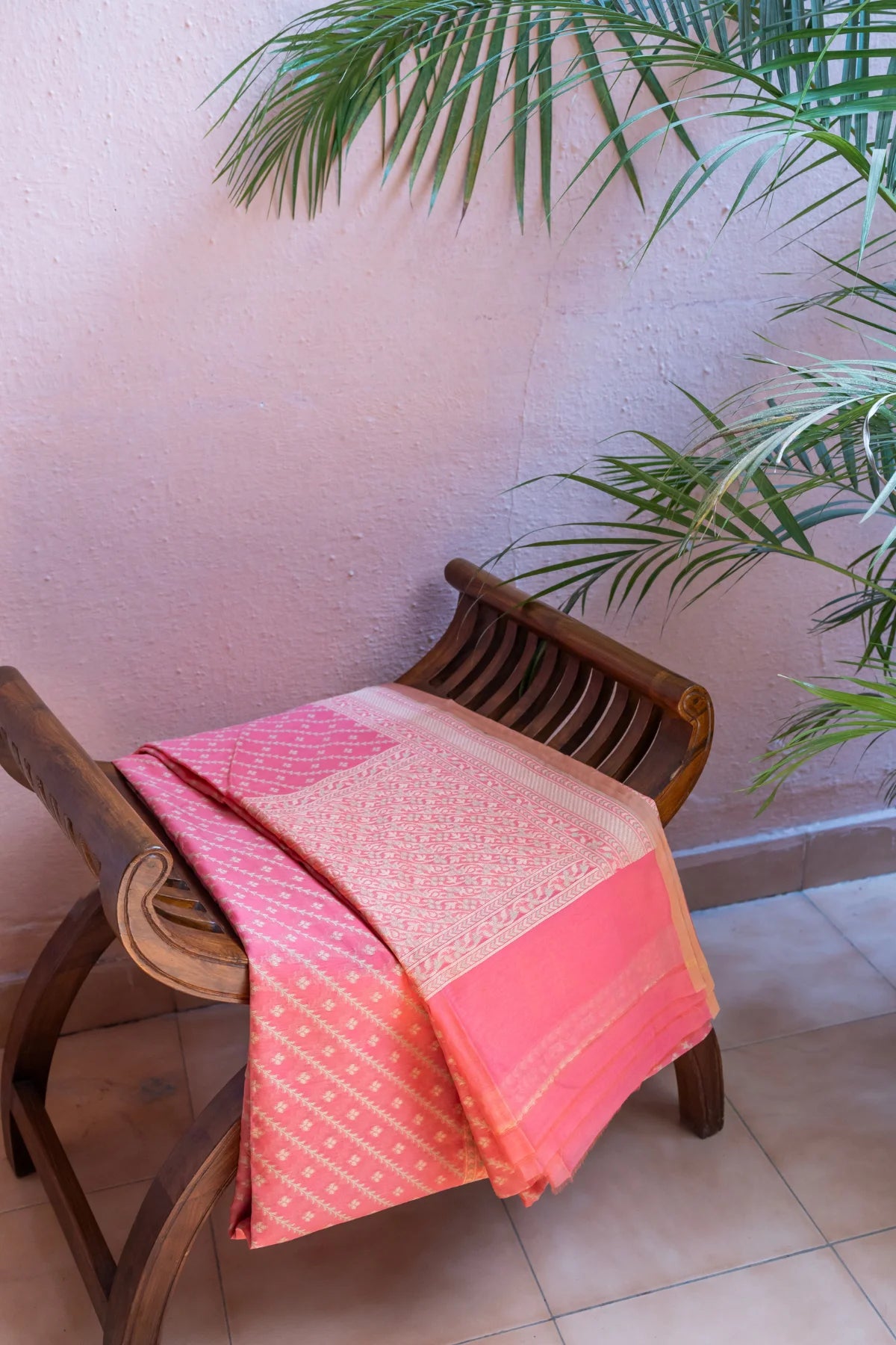 Banarasi Cotton Sarees - Pink - 6