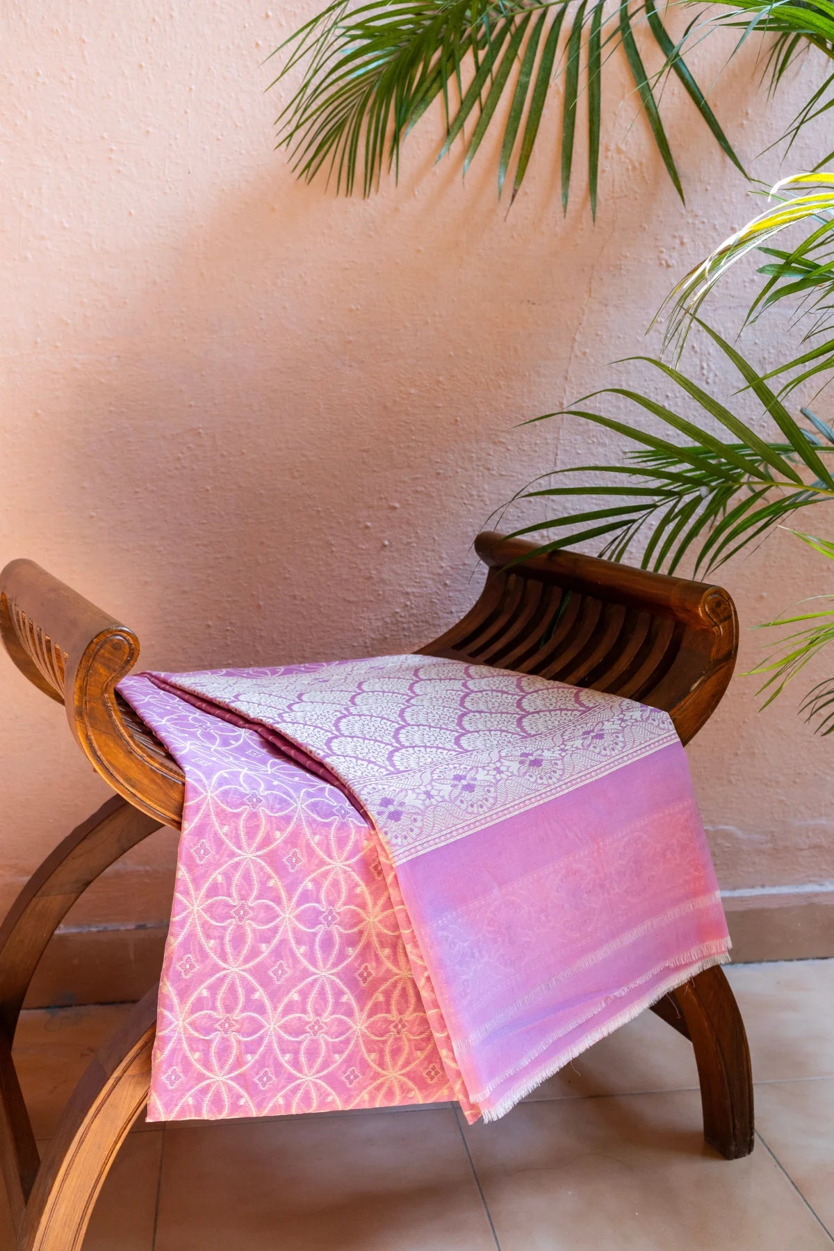 Banarasi Cotton Sarees - Pink 4