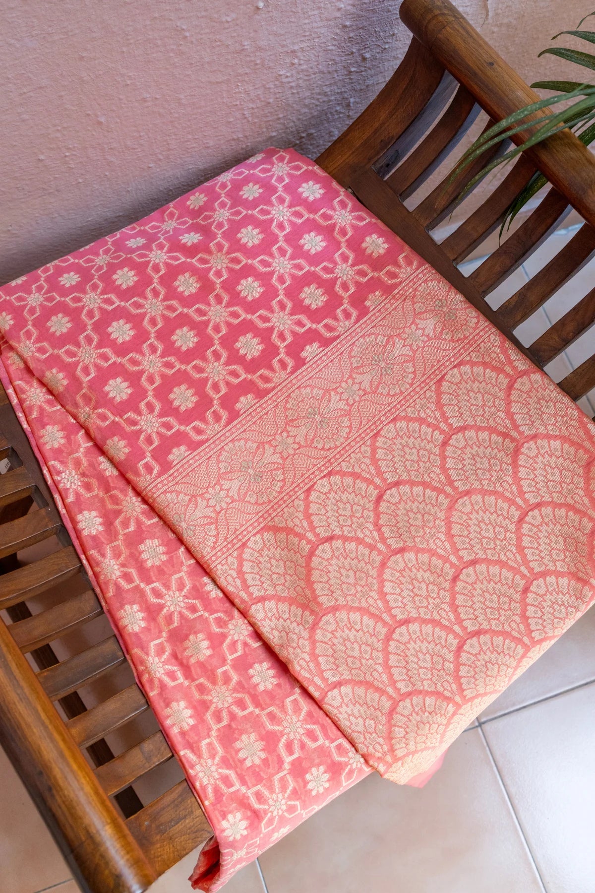 Banarasi Cotton Sarees - Pink 7