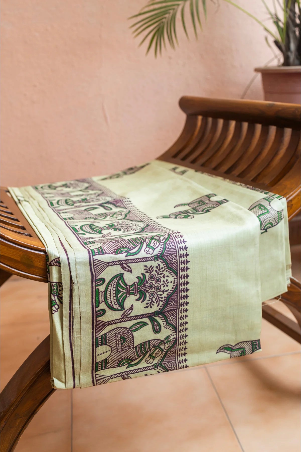 Magestic Mare - Bishnupuri Silk