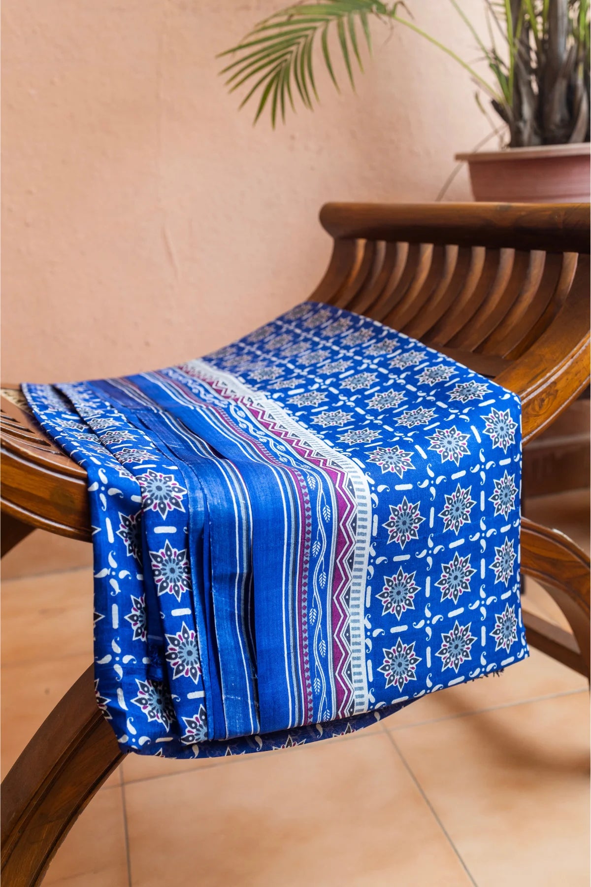 Floral Geometry - Bishnupuri Silk