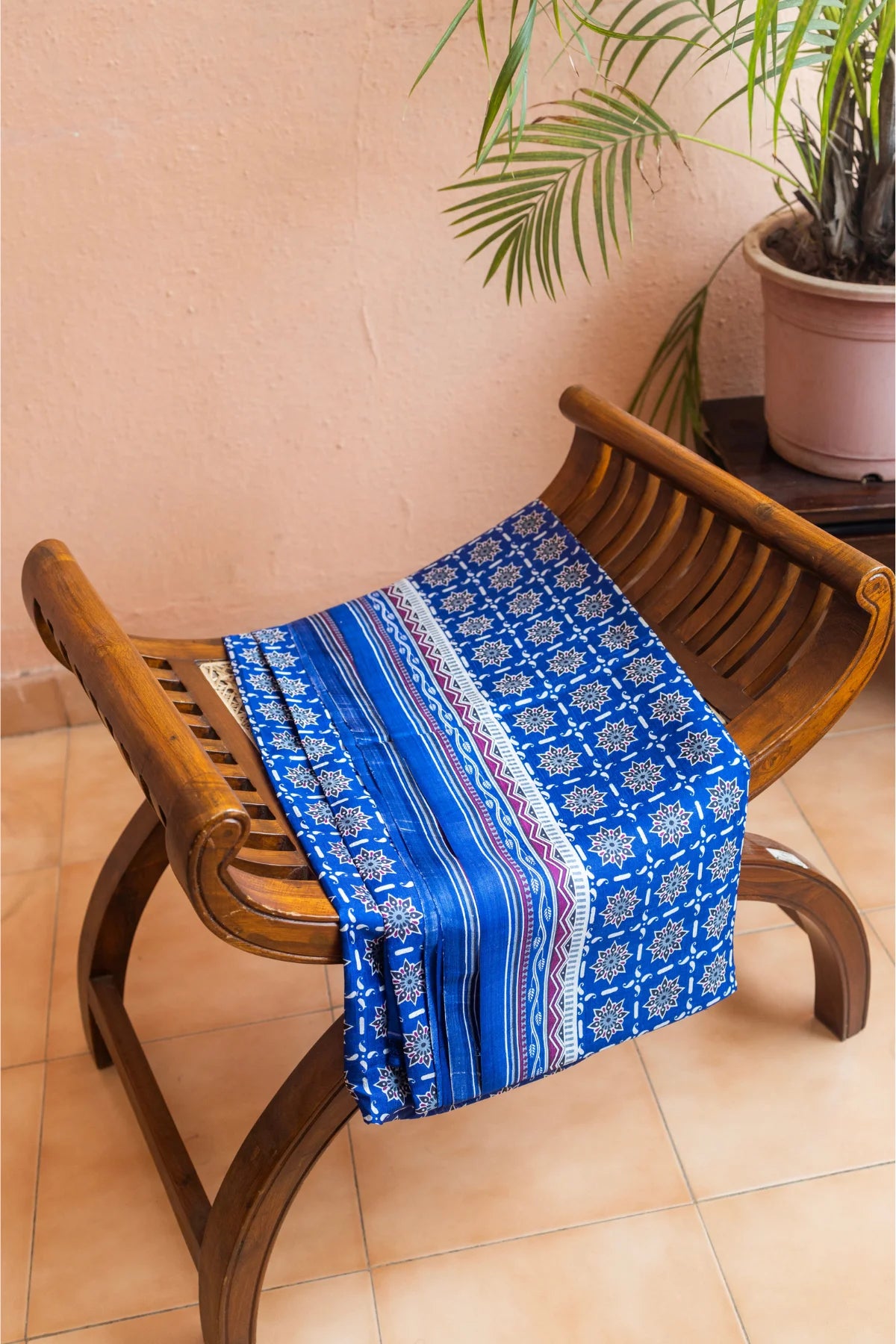 Floral Geometry - Bishnupuri Silk