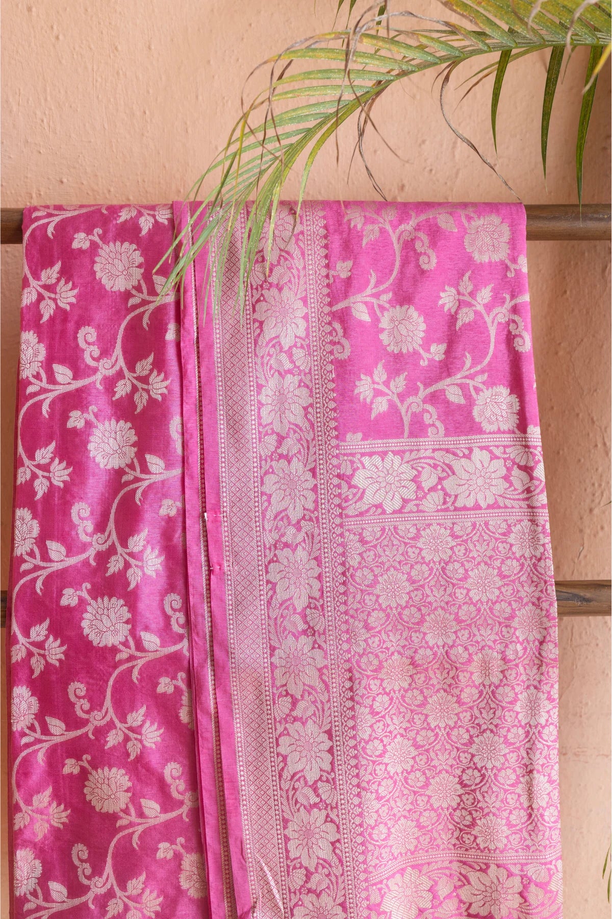 Banarasi Silk Sarees - Hot Pink