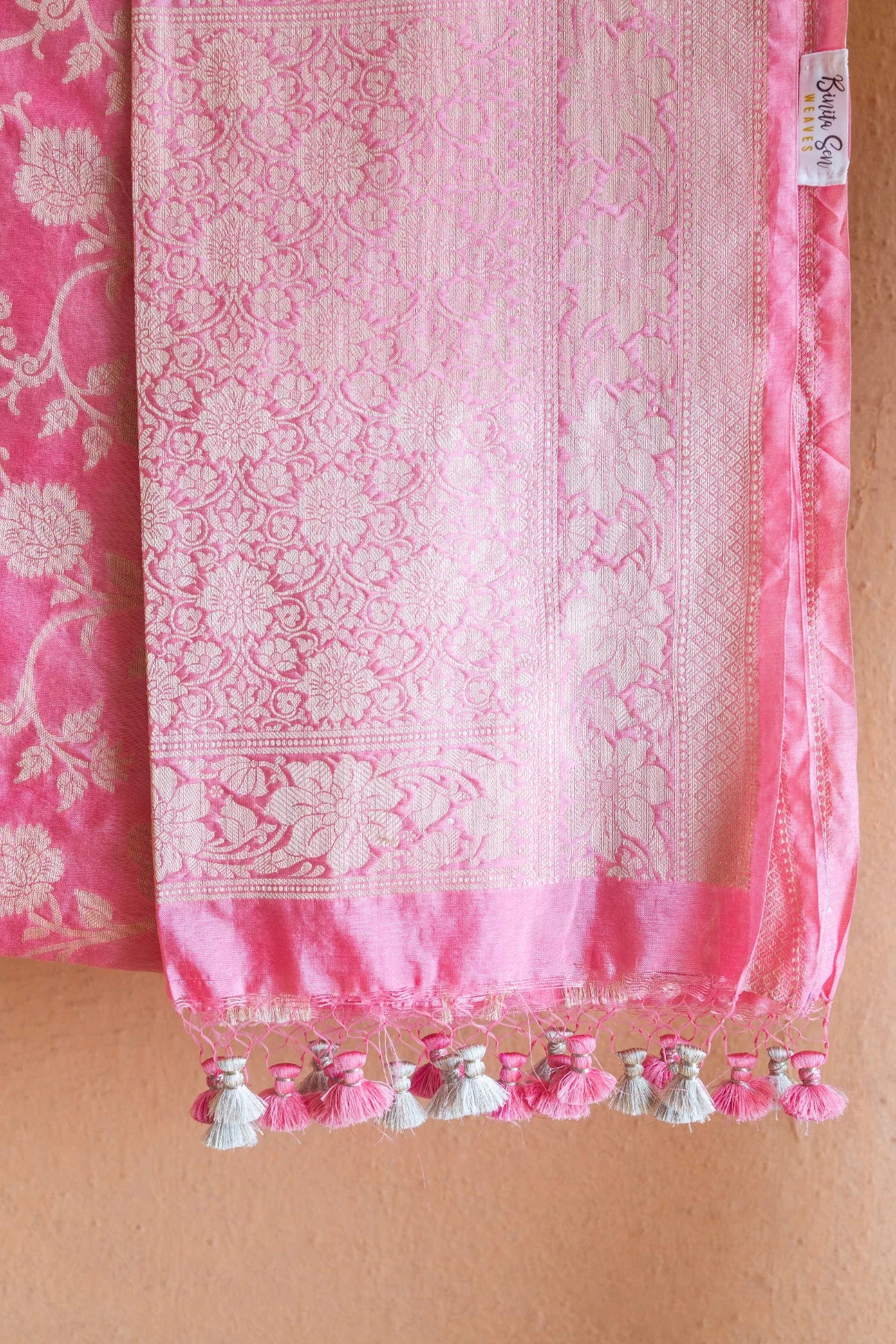 Banarasi Silk Sarees - Light Pink