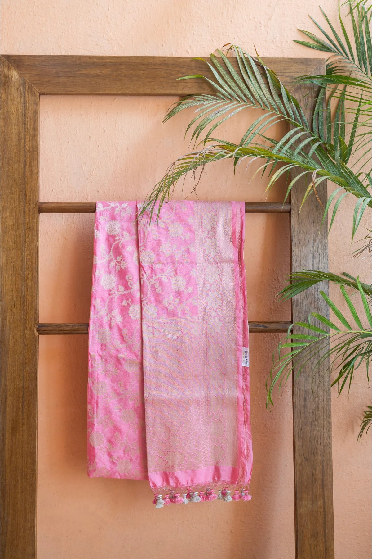 Banarasi Silk Sarees - Light Pink