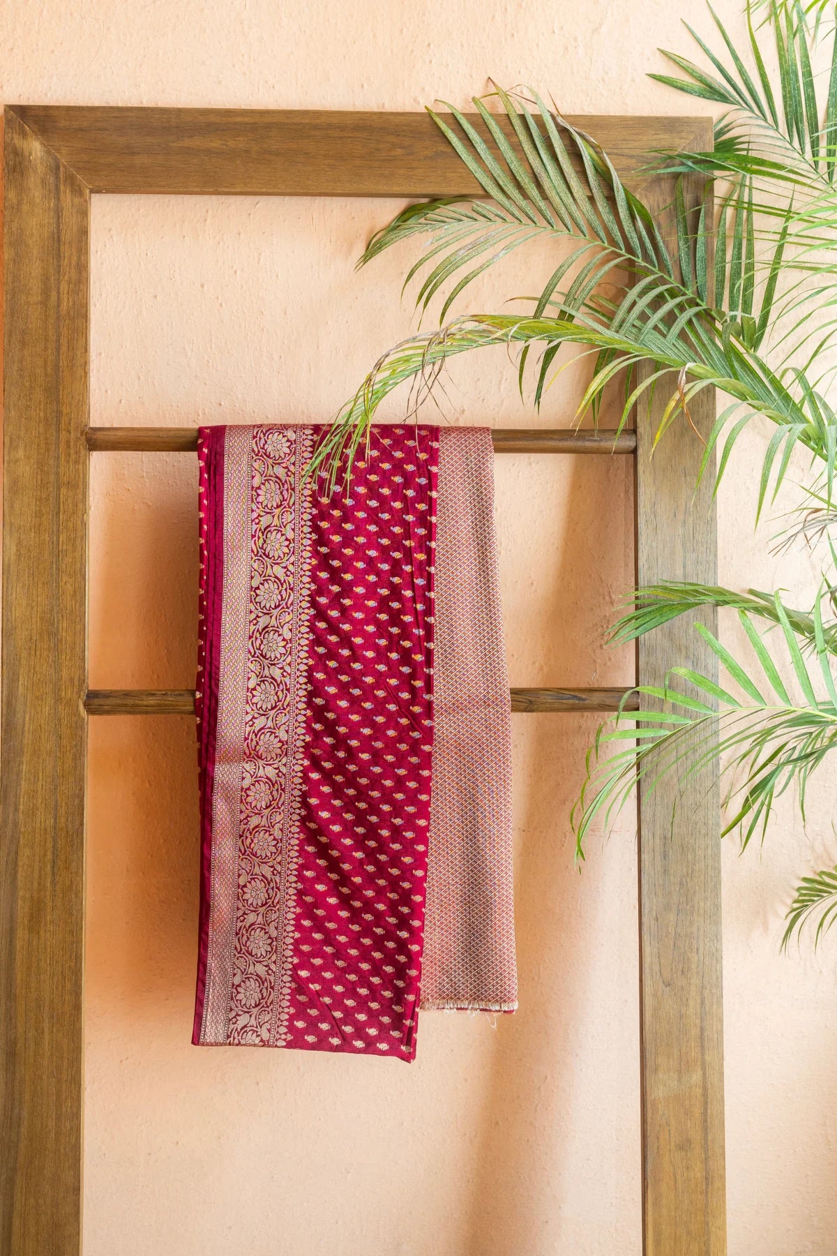 Banarasi Silk Sarees - Mahroon 3