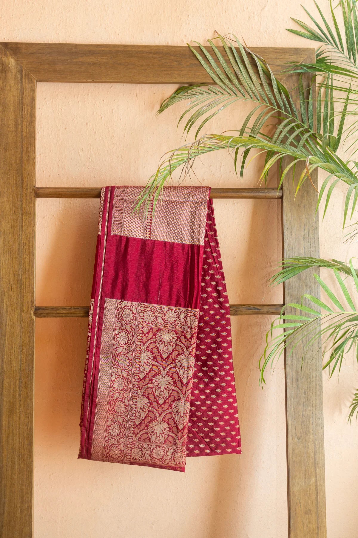 Banarasi Silk Sarees - Mahroon 3