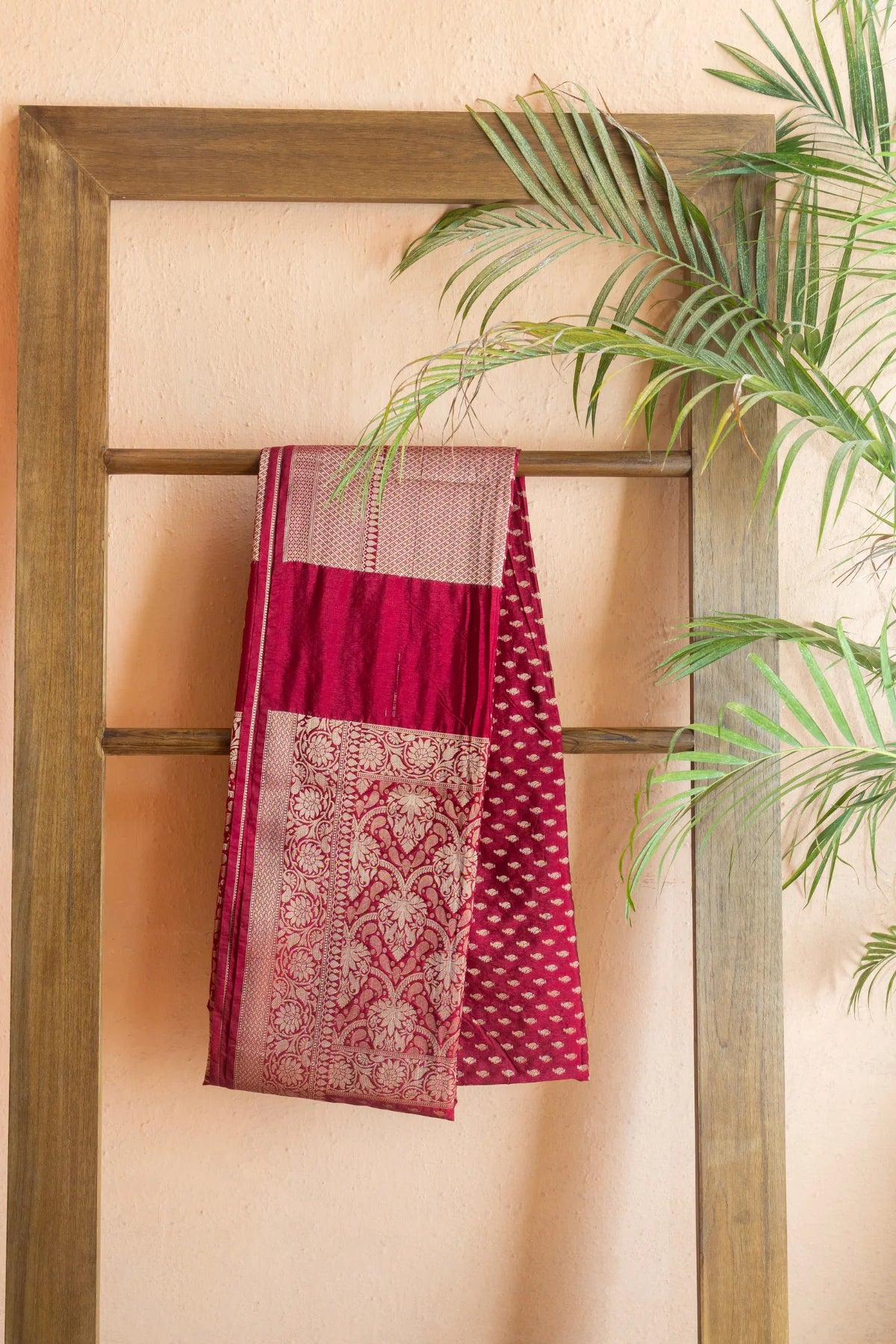Banarasi Silk Sarees - Mahroon 3