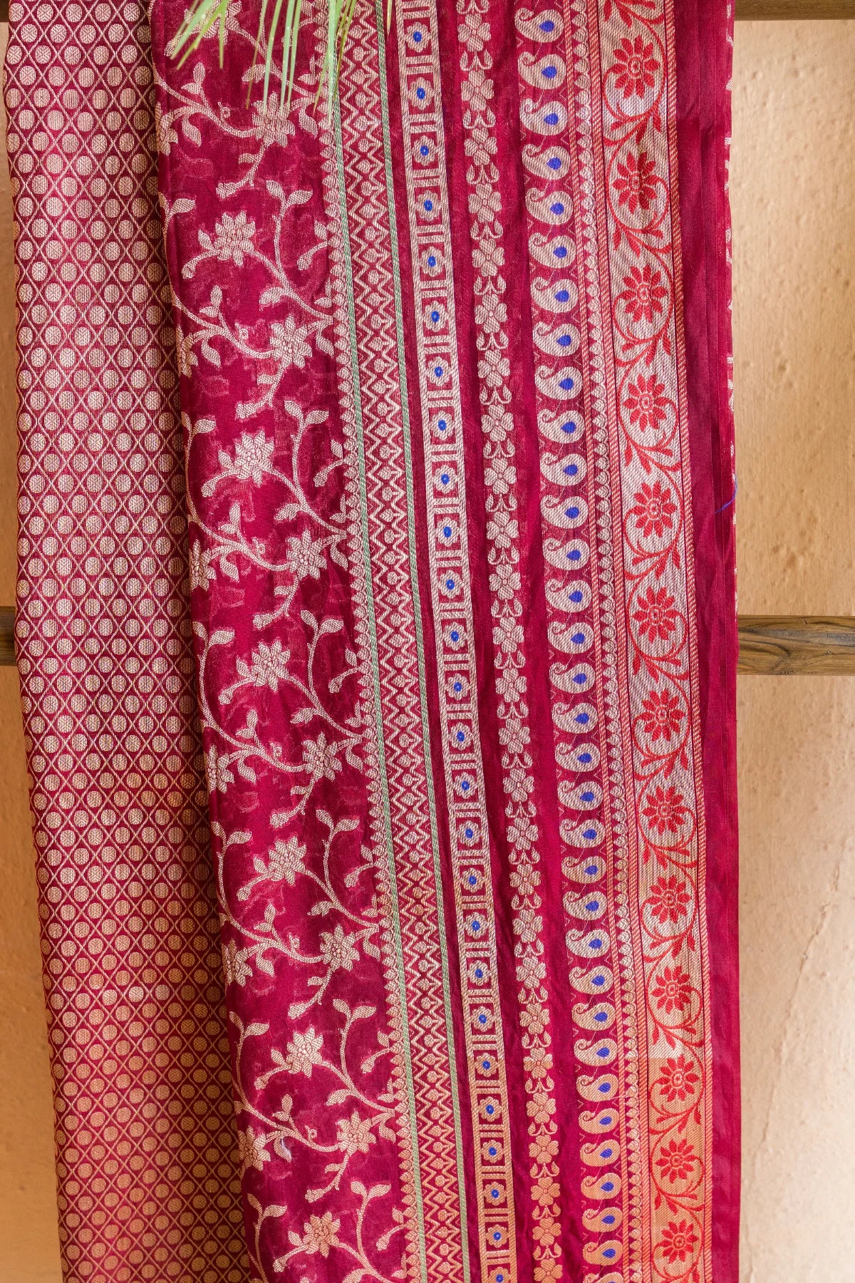 Banarasi Silk Sarees - Mahroon 2