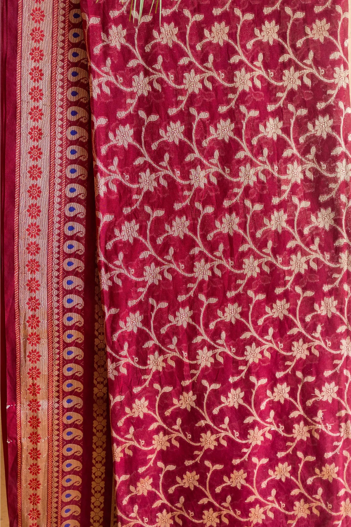 Banarasi Silk Sarees - Mahroon 2