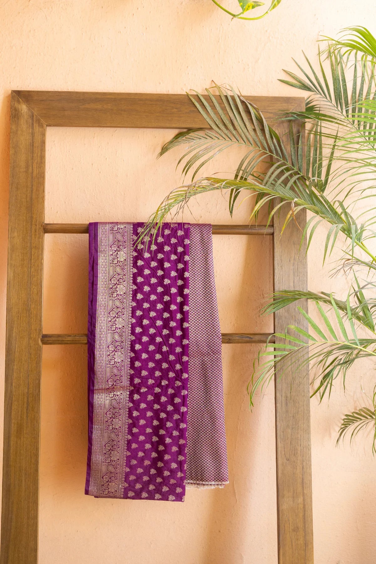 Banarasi Silk Sarees - Purple