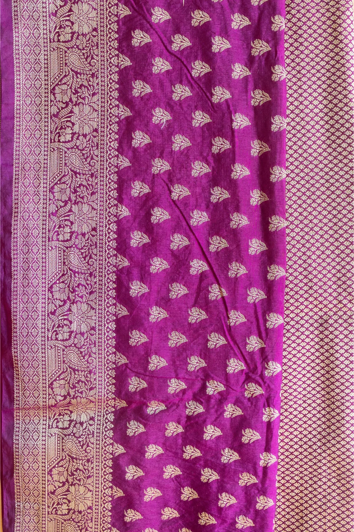 Banarasi Silk Sarees - Purple