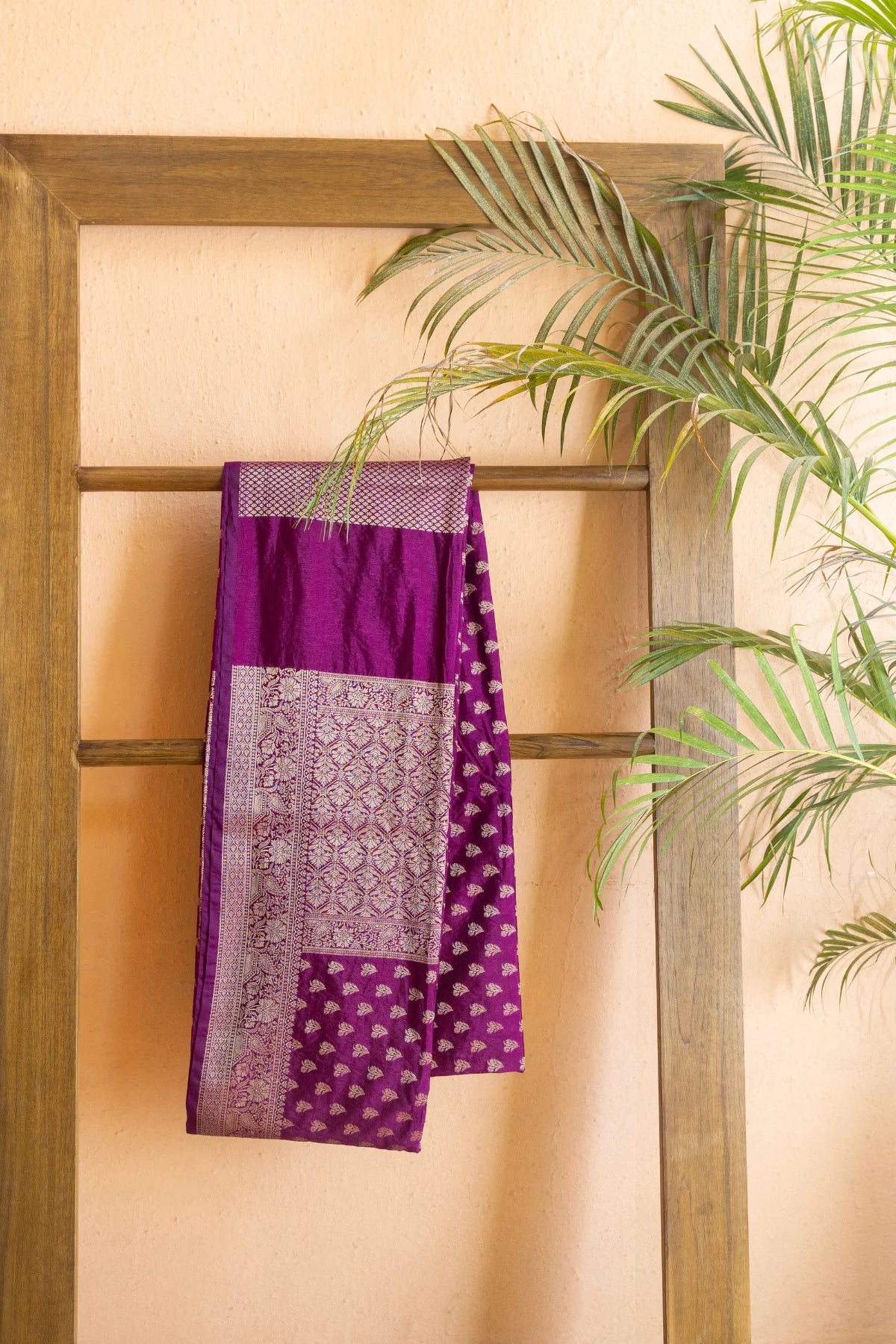 Banarasi Silk Sarees - Purple