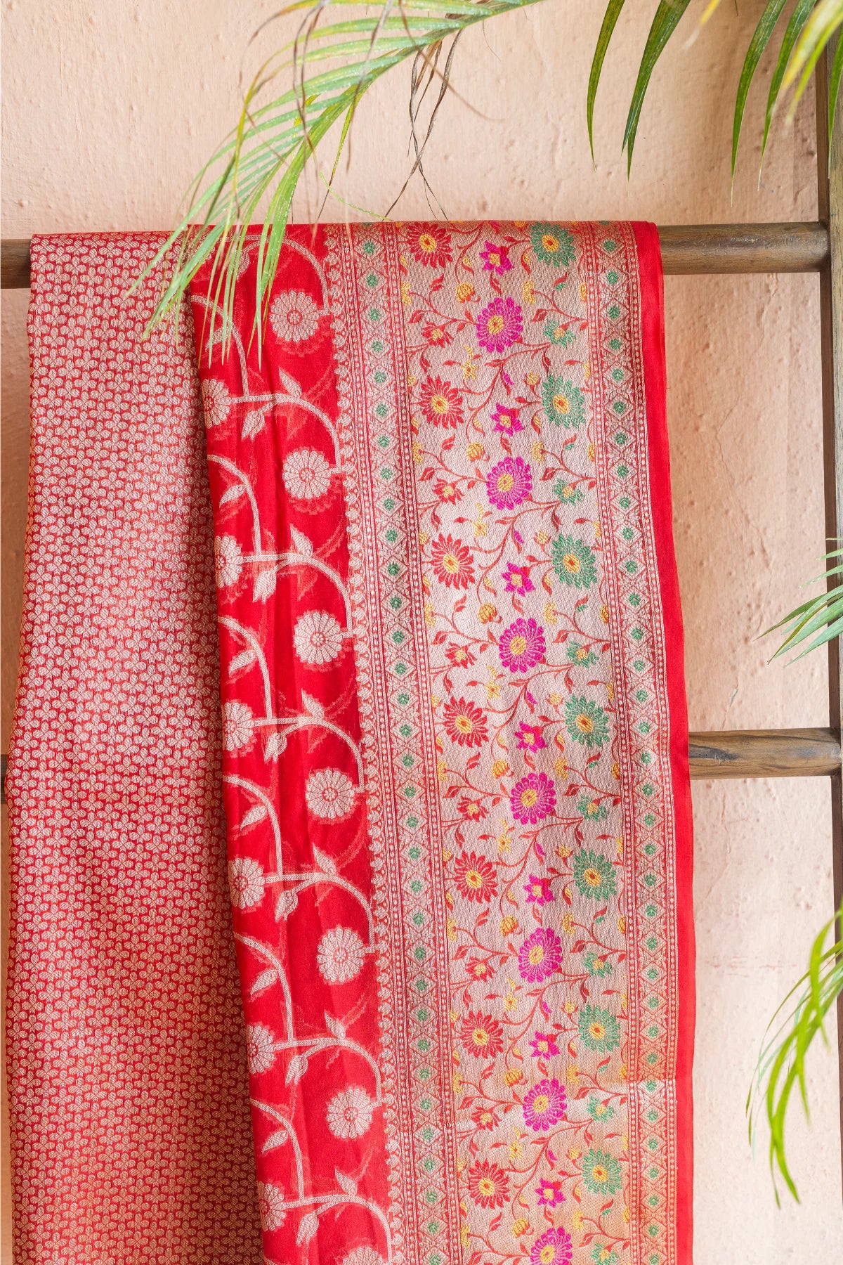 Banarasi Silk Sarees - Red 3