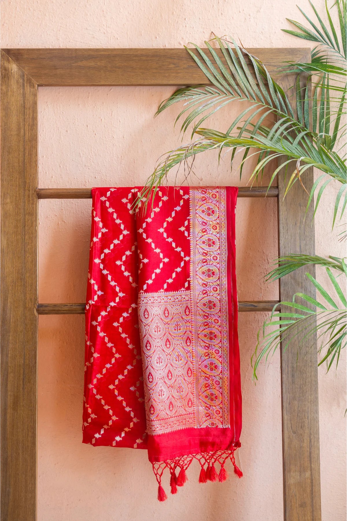 Banarasi Silk Sarees - Red 3