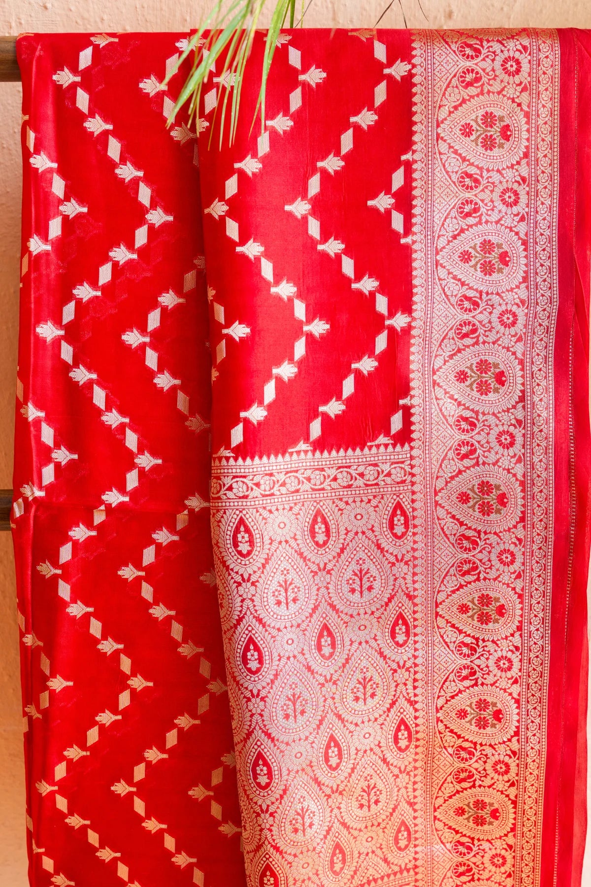 Banarasi Silk Sarees - Red 3