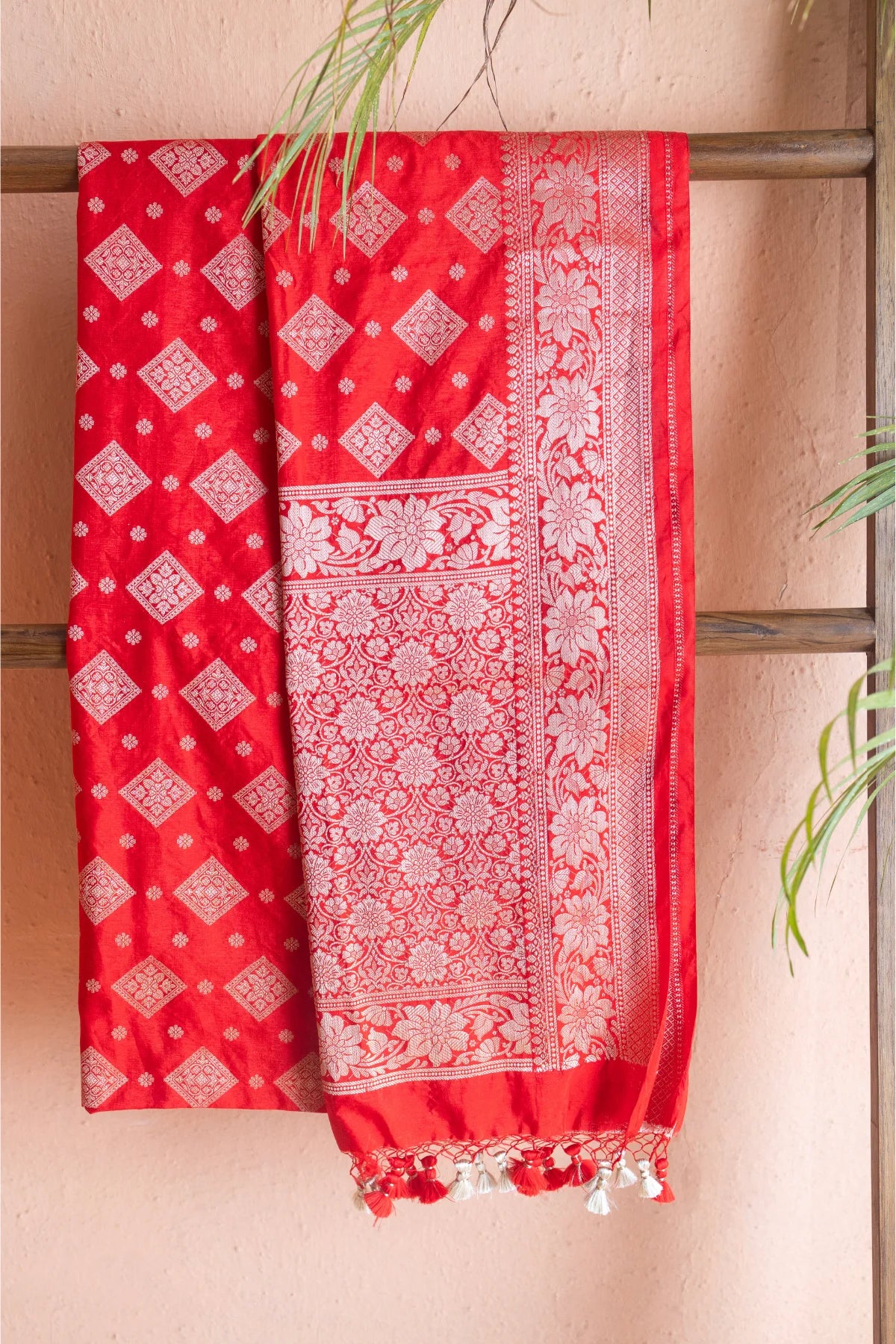 Banarasi Silk Sarees -Red 2
